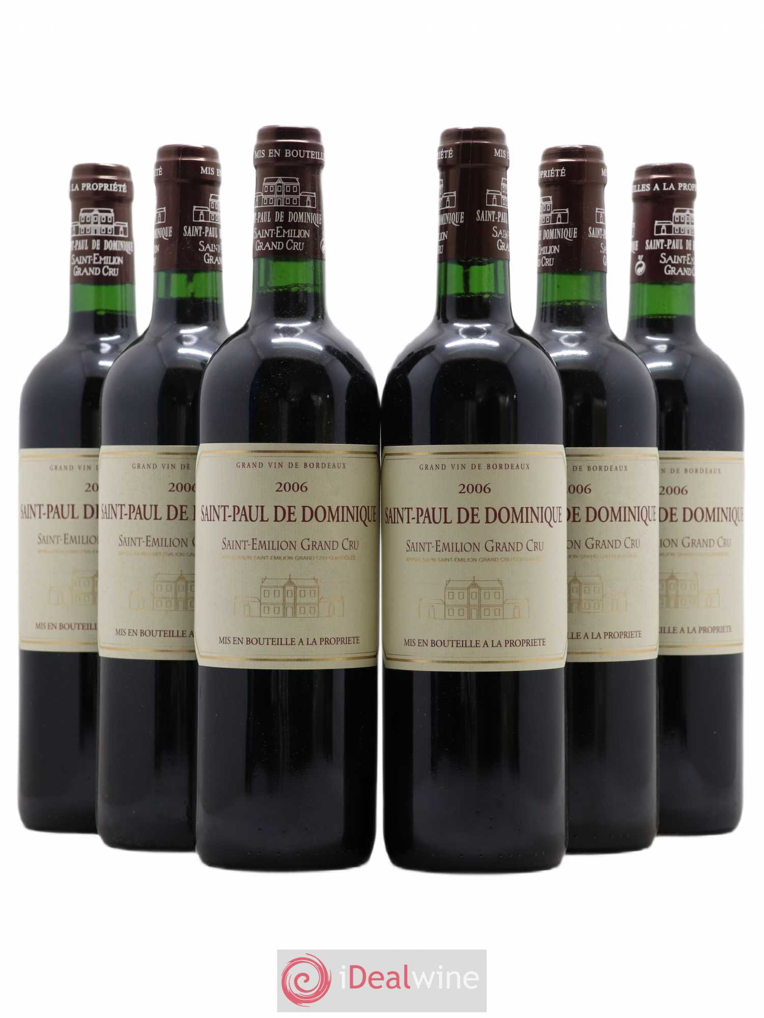 Saint-Paul de Dominique 2006 - Lot de 6 bouteilles - 0