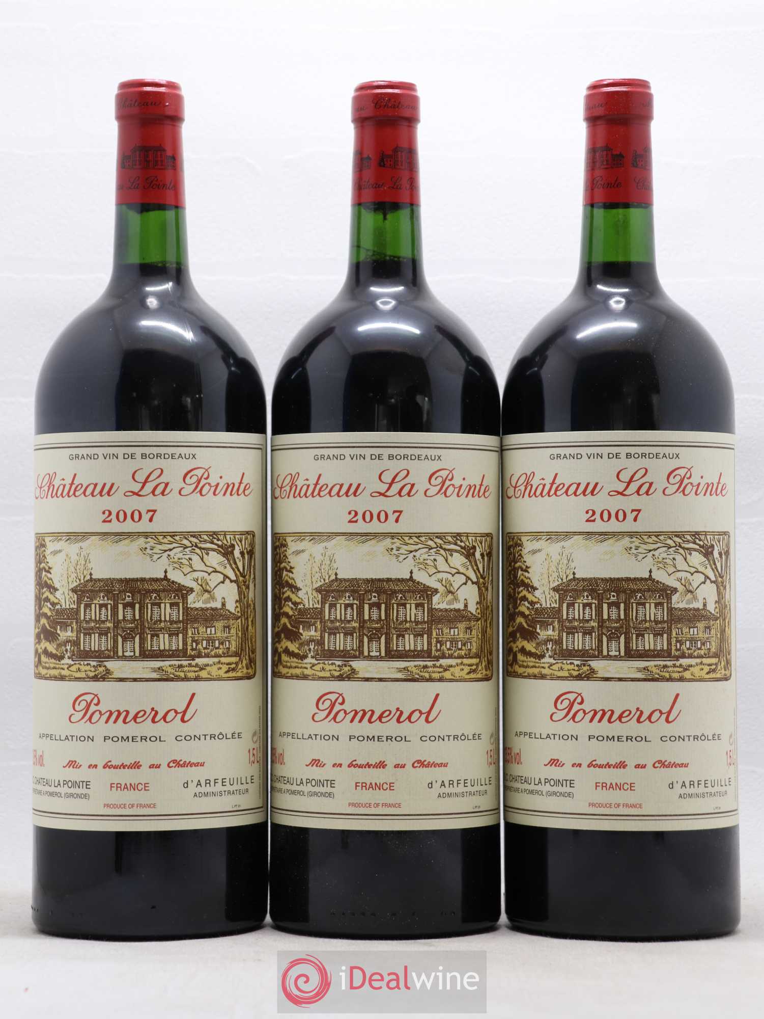 Château la Pointe 2007 - Lot de 6 magnums - 2