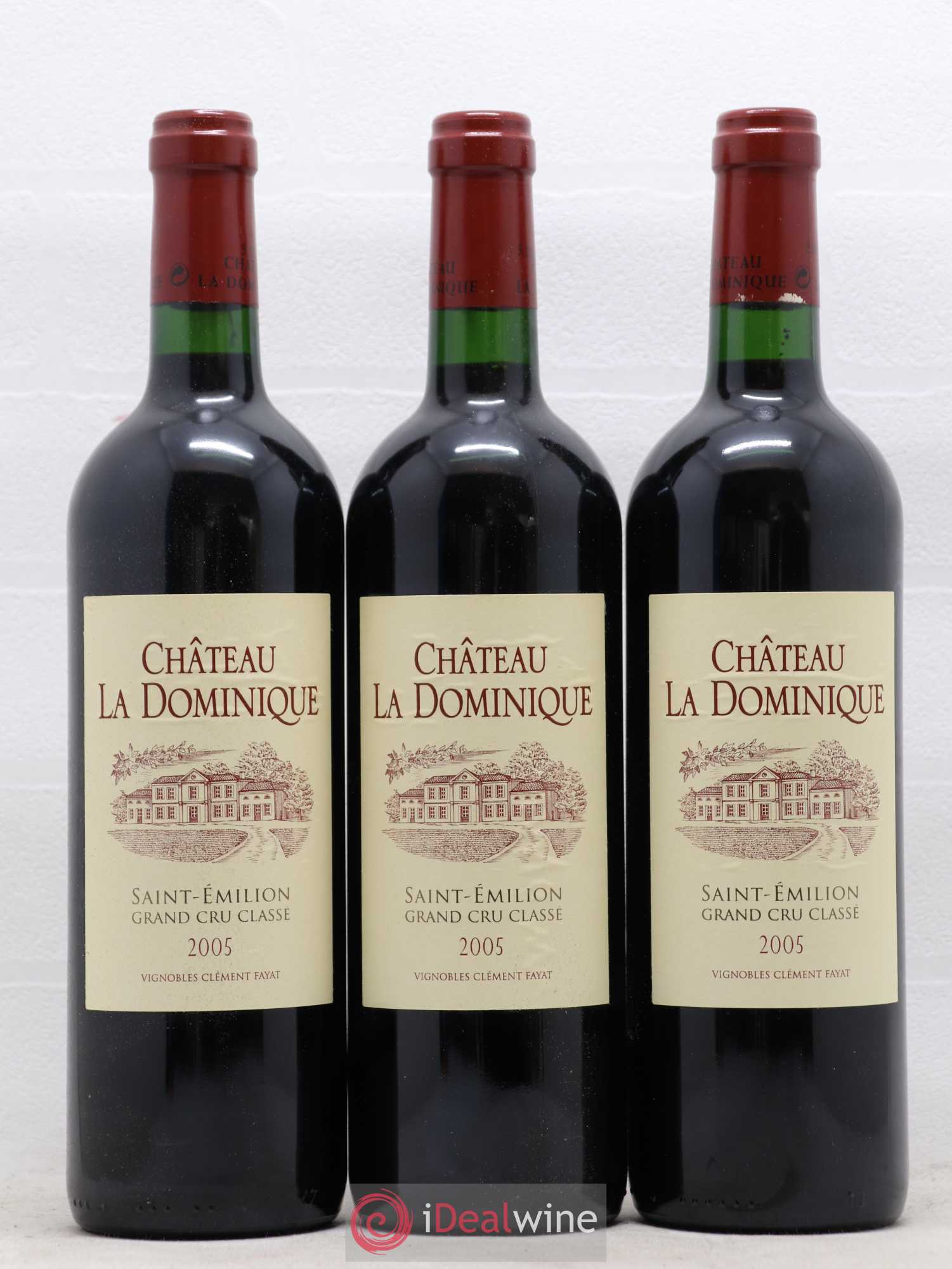 Château la Dominique Grand Cru Classé 2005 - Lot de 12 bouteilles - 2