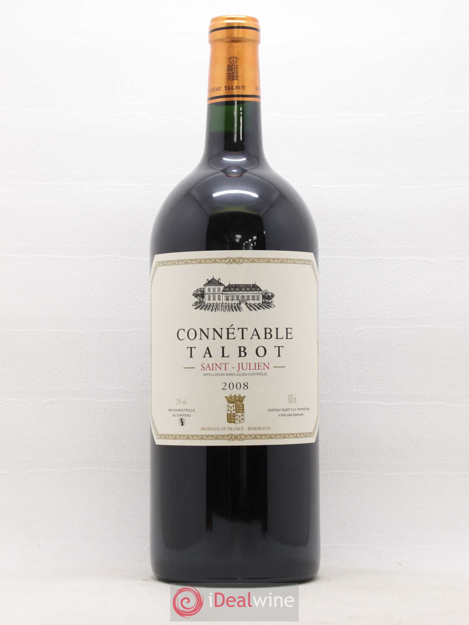 Connétable de Talbot Second Vin 2008 - Lot de 1 double magnum - 1
