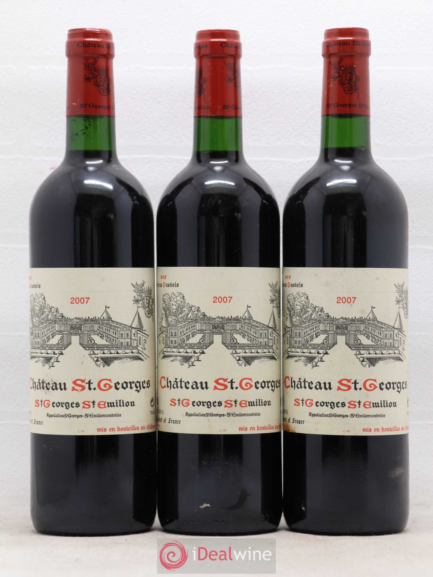 Château Saint-Georges 2007 - Lot de 6 bouteilles - 1