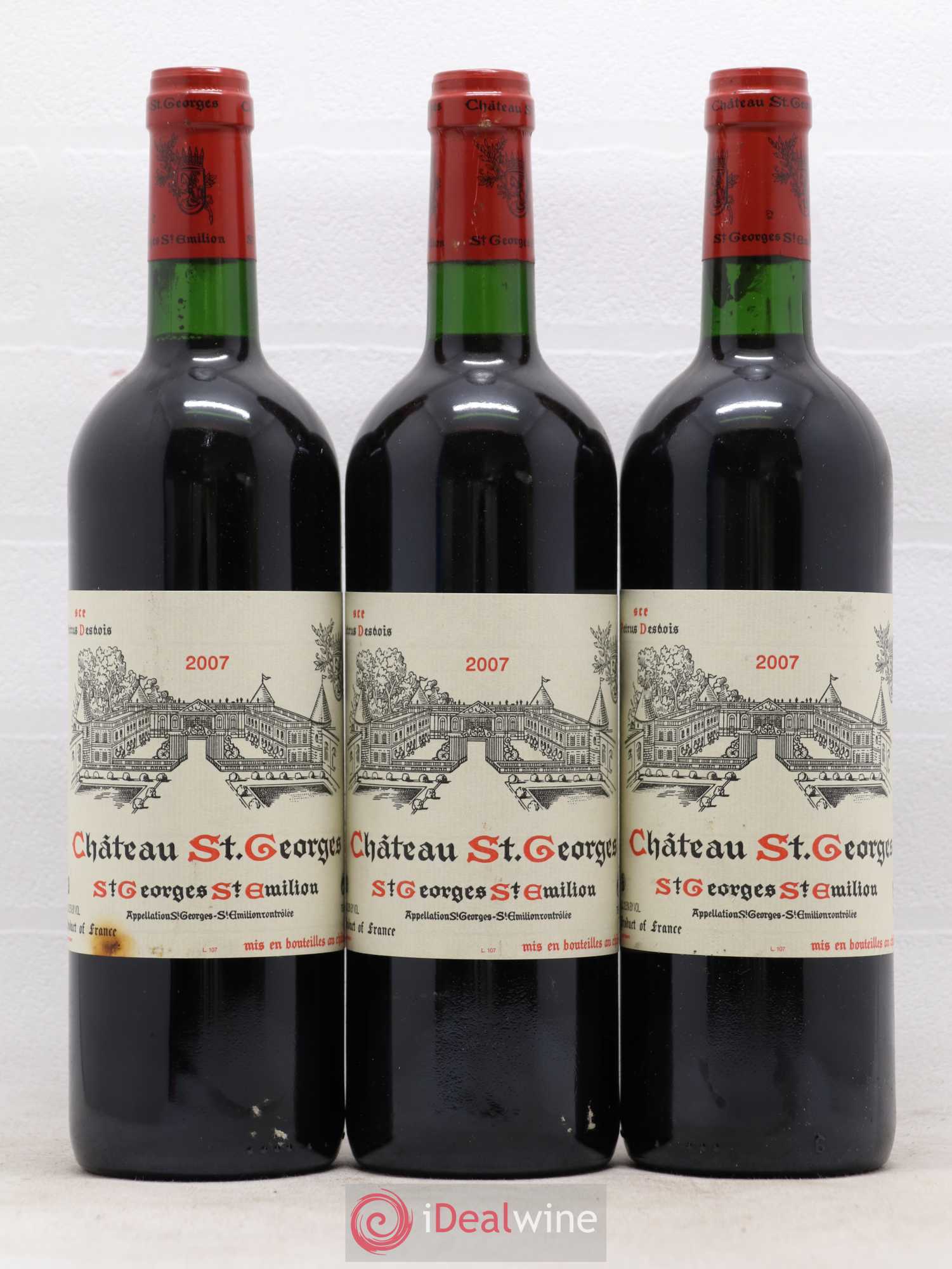Château Saint-Georges 2007 - Lot de 6 bouteilles - 2