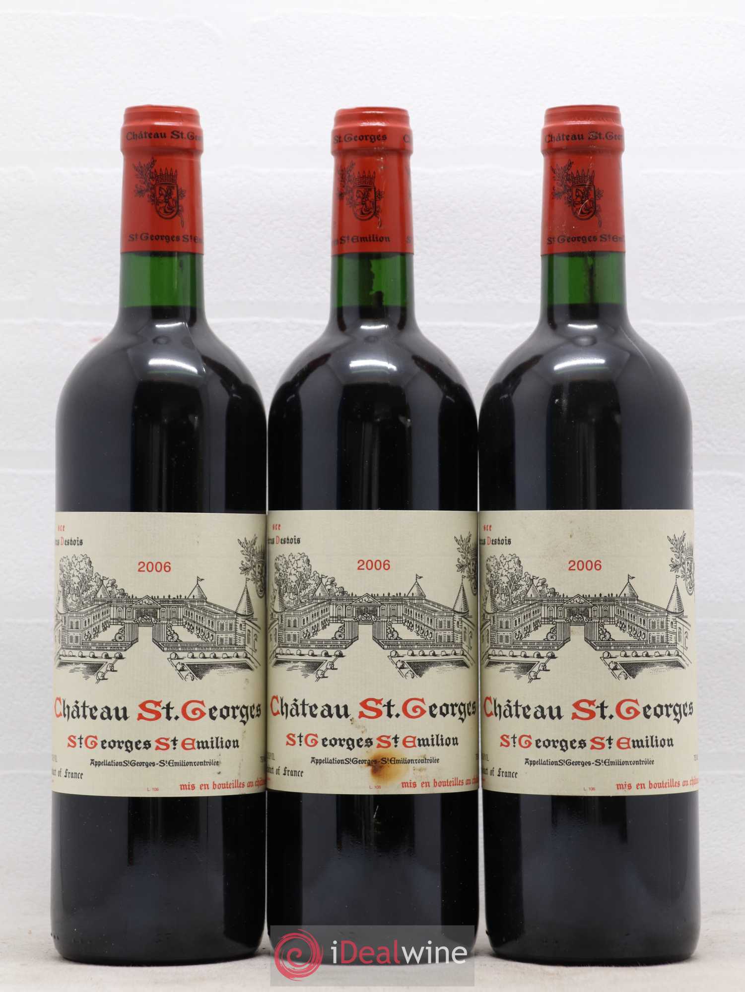 Château Saint-Georges 2006 - Lot de 12 bouteilles - 1