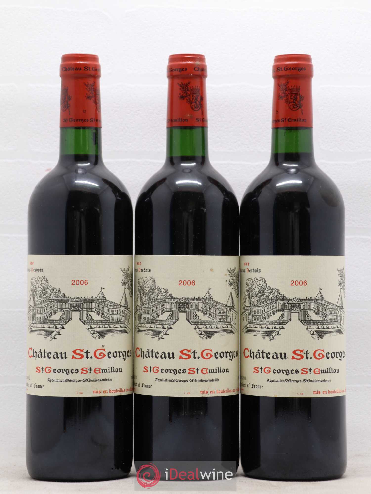 Château Saint-Georges 2006 - Lot de 12 bouteilles - 2