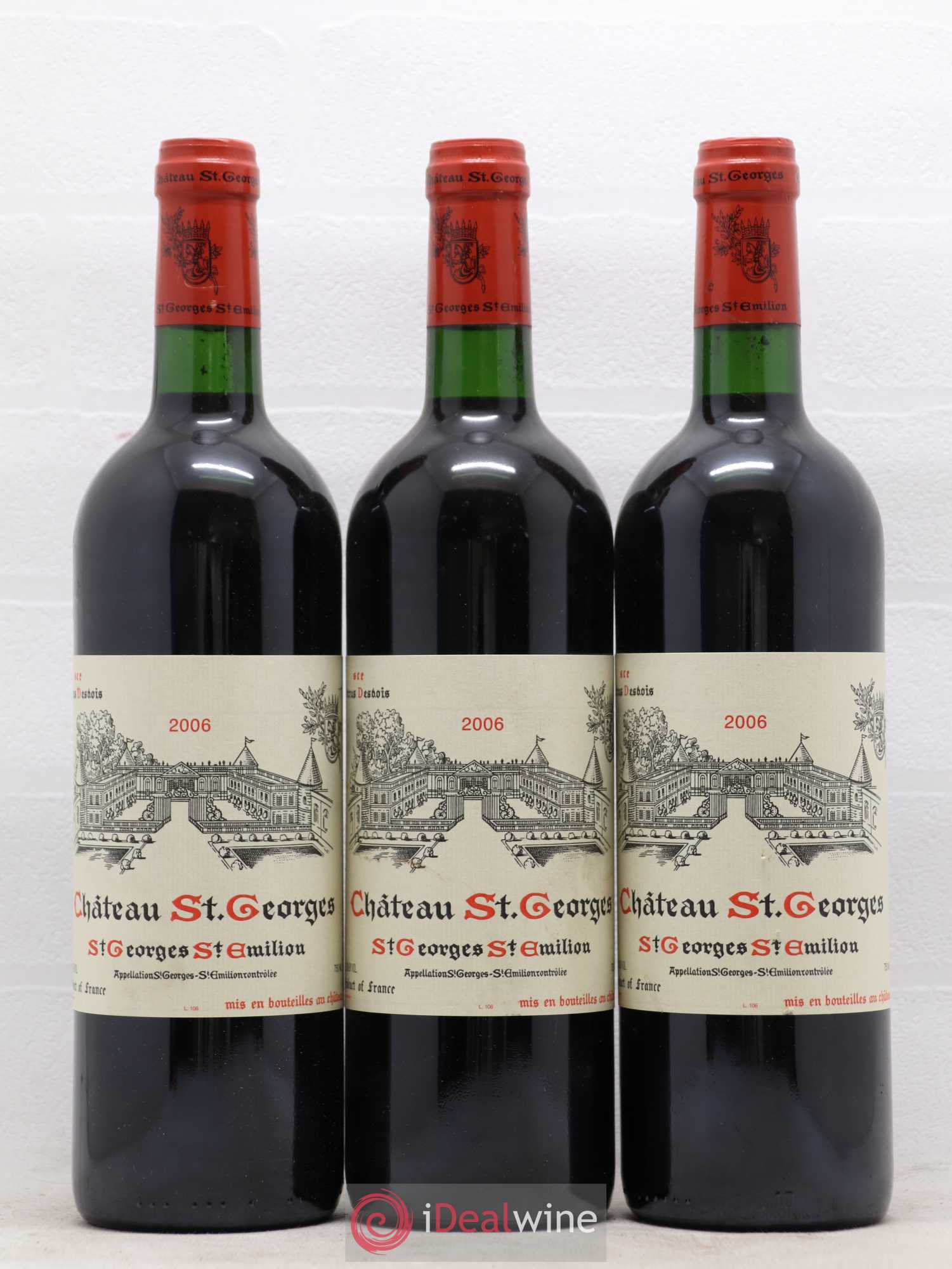 Château Saint-Georges 2006 - Lot de 12 bouteilles - 4