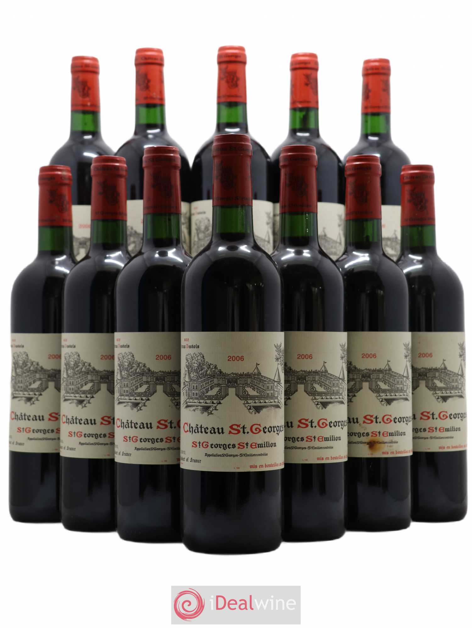 Château Saint-Georges 2006 - Lot de 12 bouteilles - 0