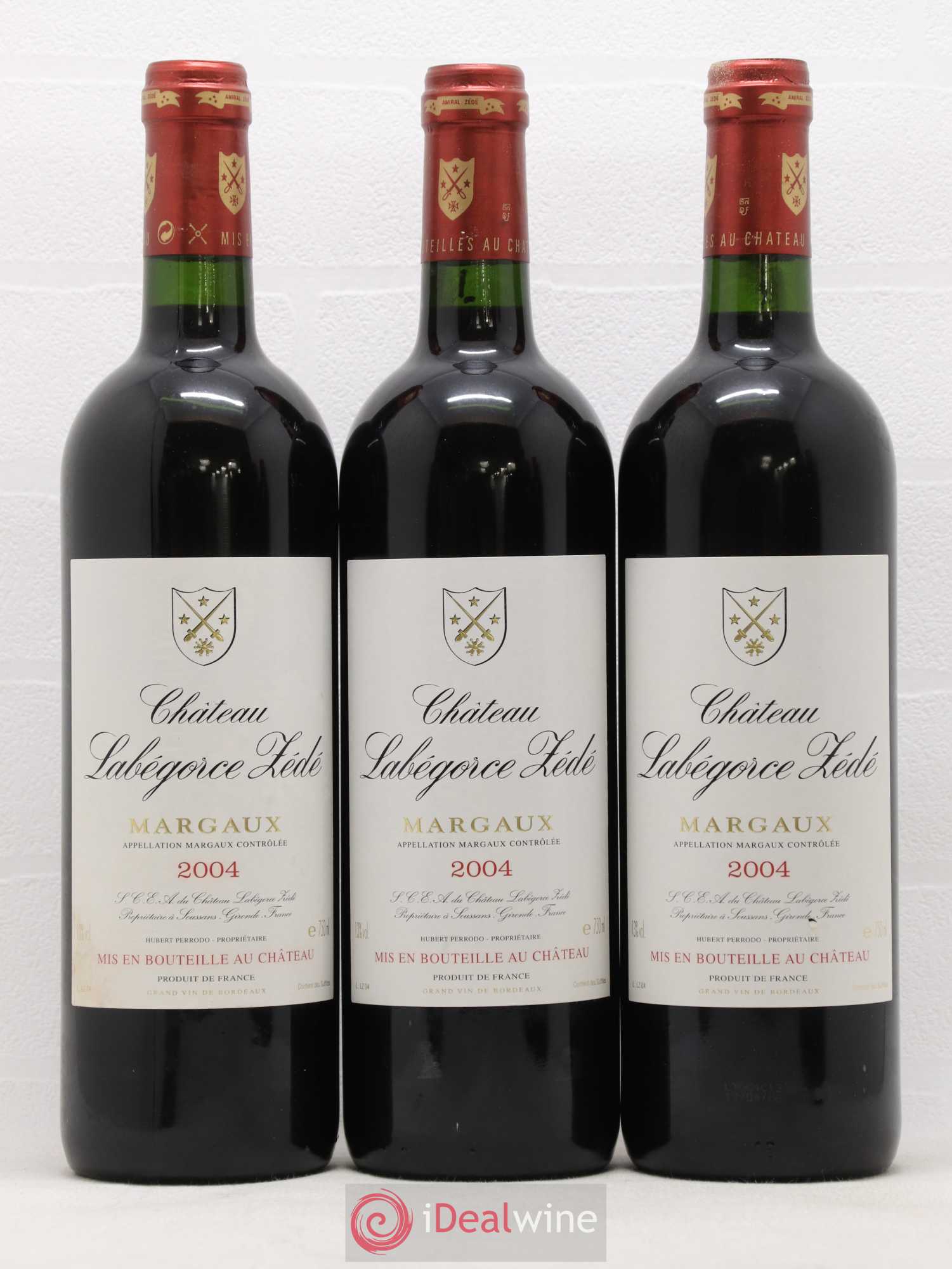 Château Labegorce Zédé Cru Bourgeois 2004 - Lot de 6 bouteilles - 2