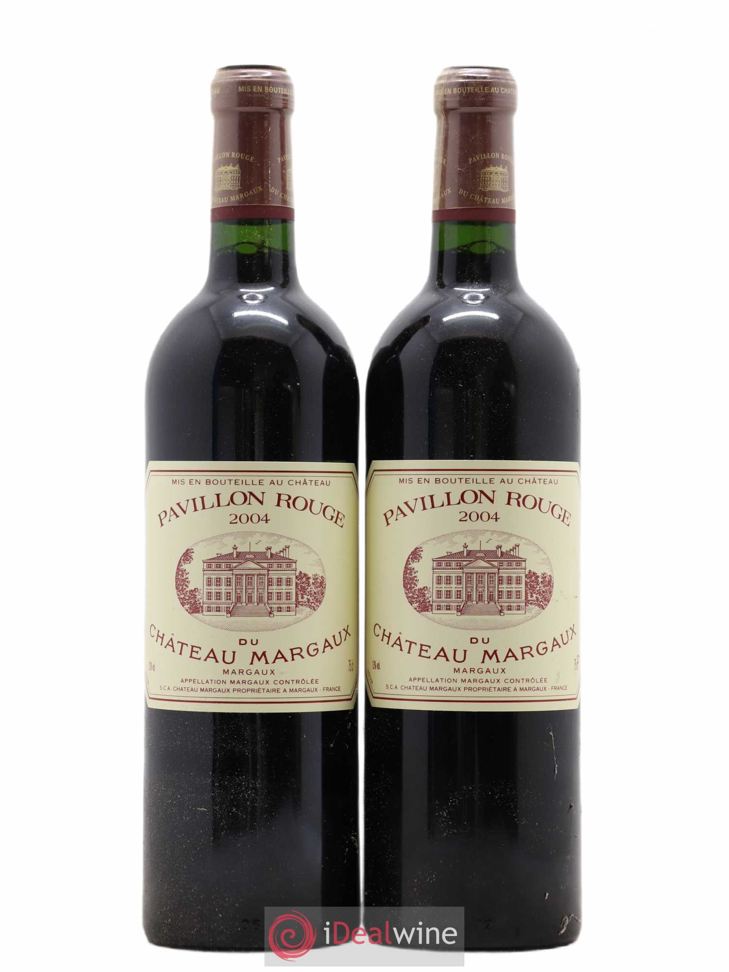 Pavillon Rouge du Château Margaux Second Vin 2004 - Lot de 2 bouteilles - 0