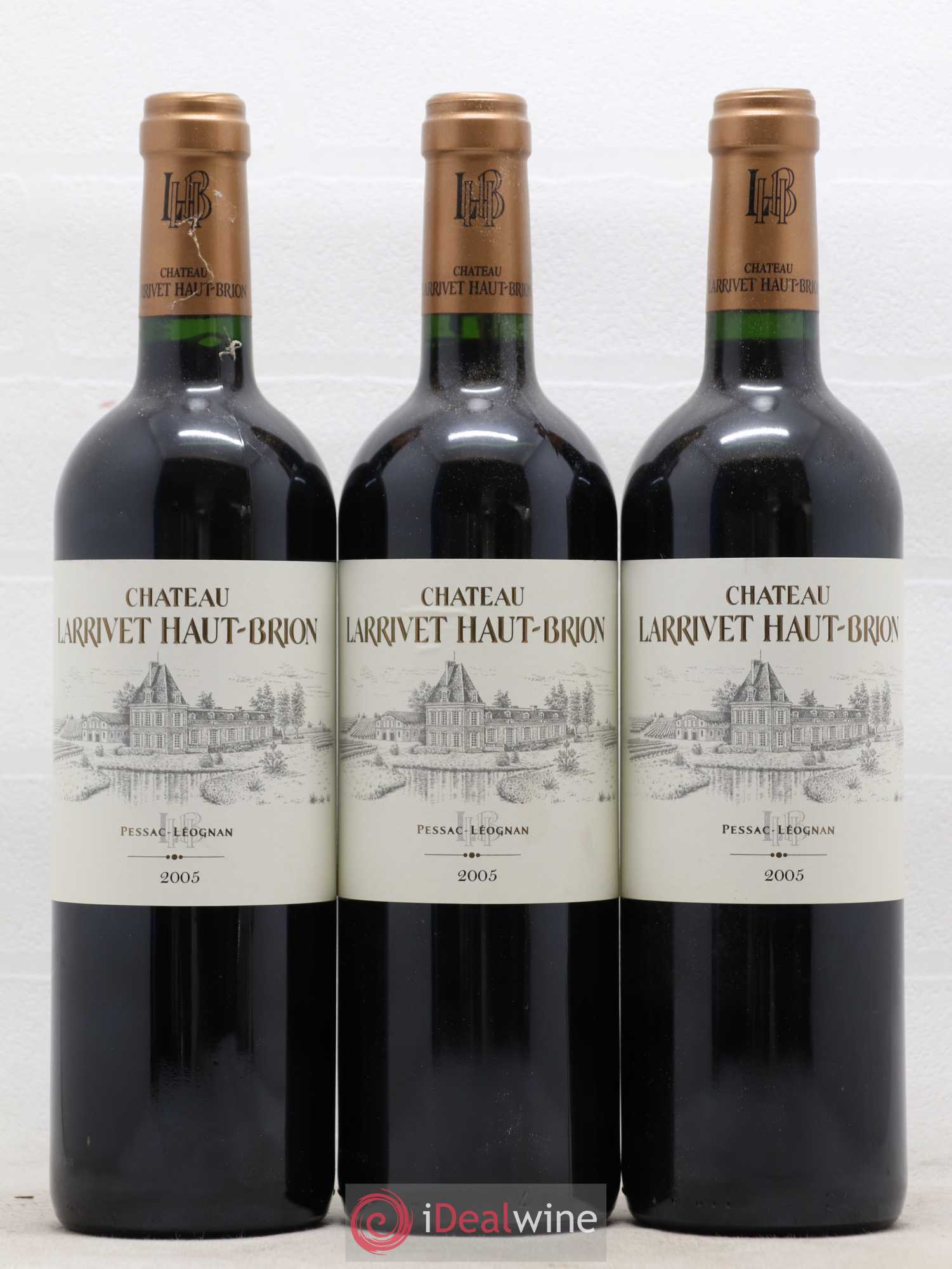 Château Larrivet Haut-Brion 2005 - Lot de 12 bouteilles - 3