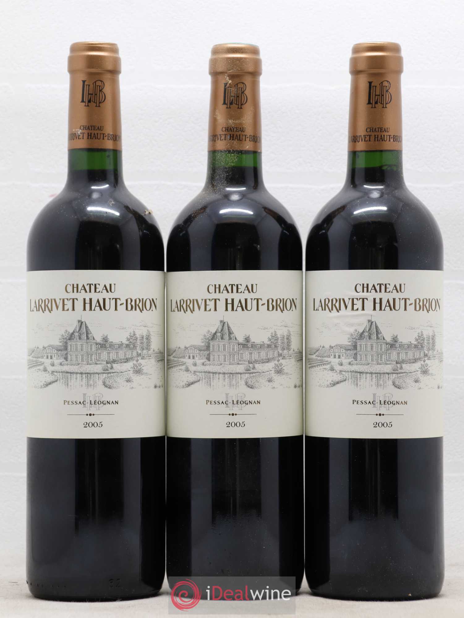 Château Larrivet Haut-Brion 2005 - Lot de 12 bouteilles - 4