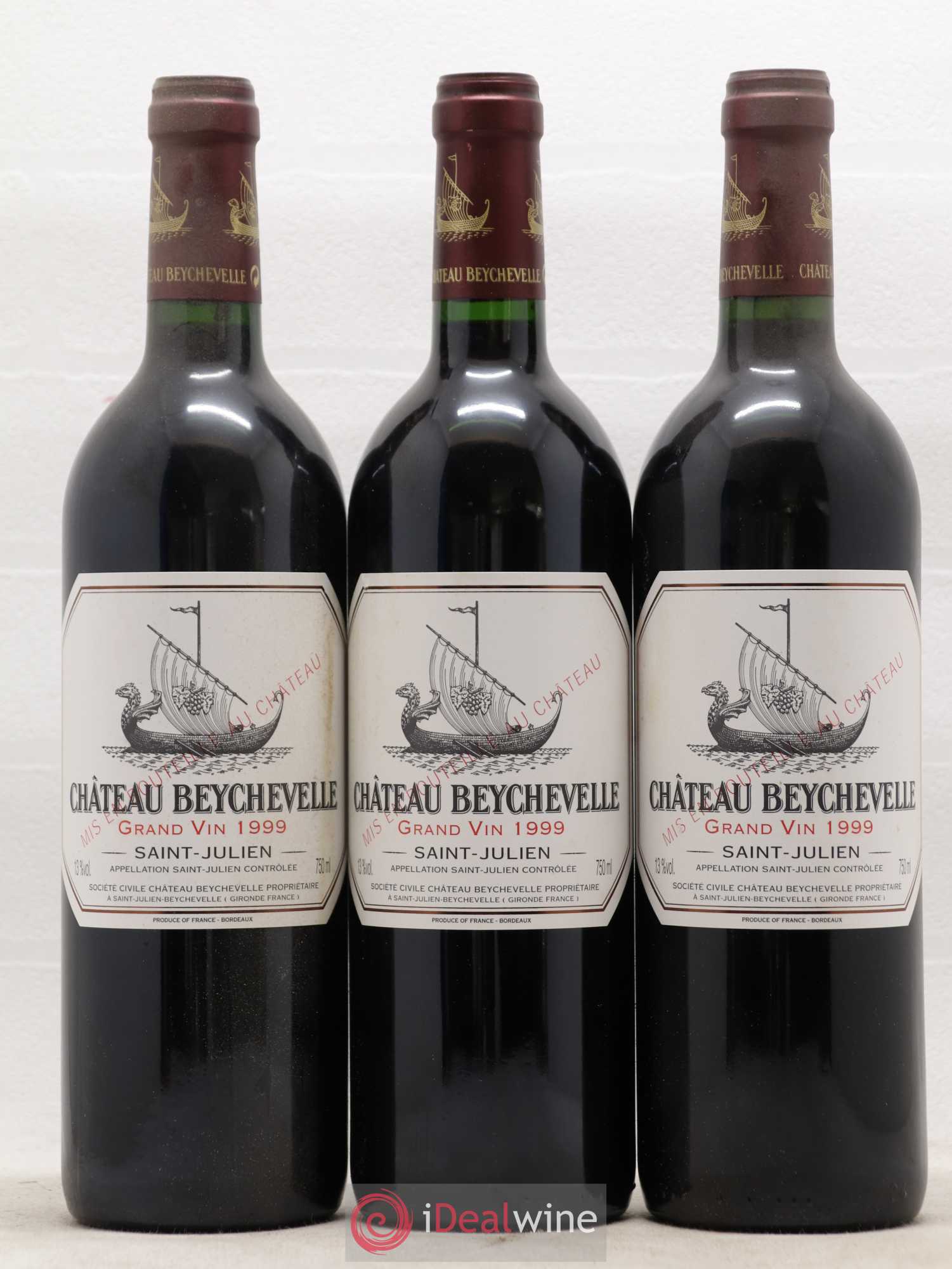 Château Beychevelle 4ème Grand Cru Classé 1999 - Lot de 12 bouteilles - 2