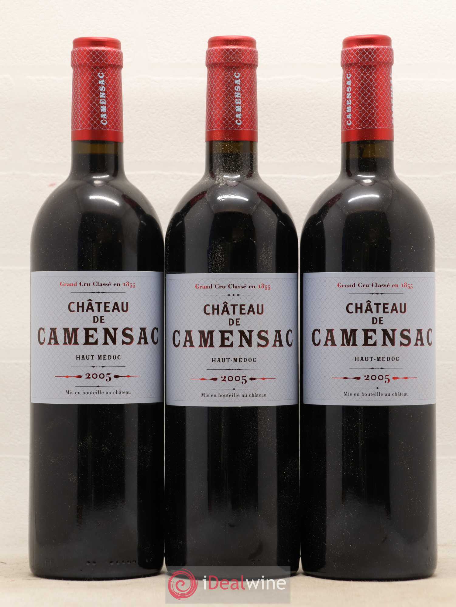 Château Camensac 5ème Grand Cru Classé 2005 - Lot de 12 bouteilles - 1
