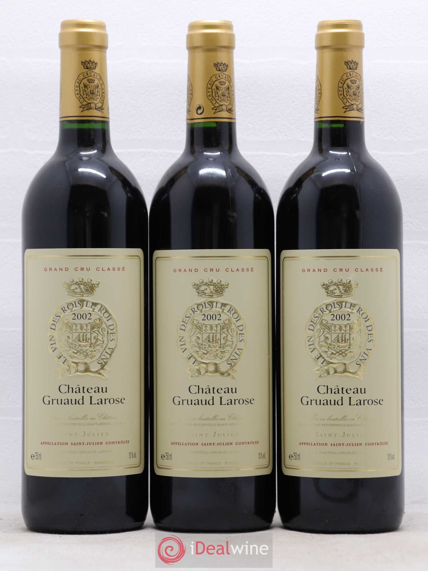 Château Gruaud Larose 2ème Grand Cru Classé 2002 - Lot de 12 bouteilles - 4