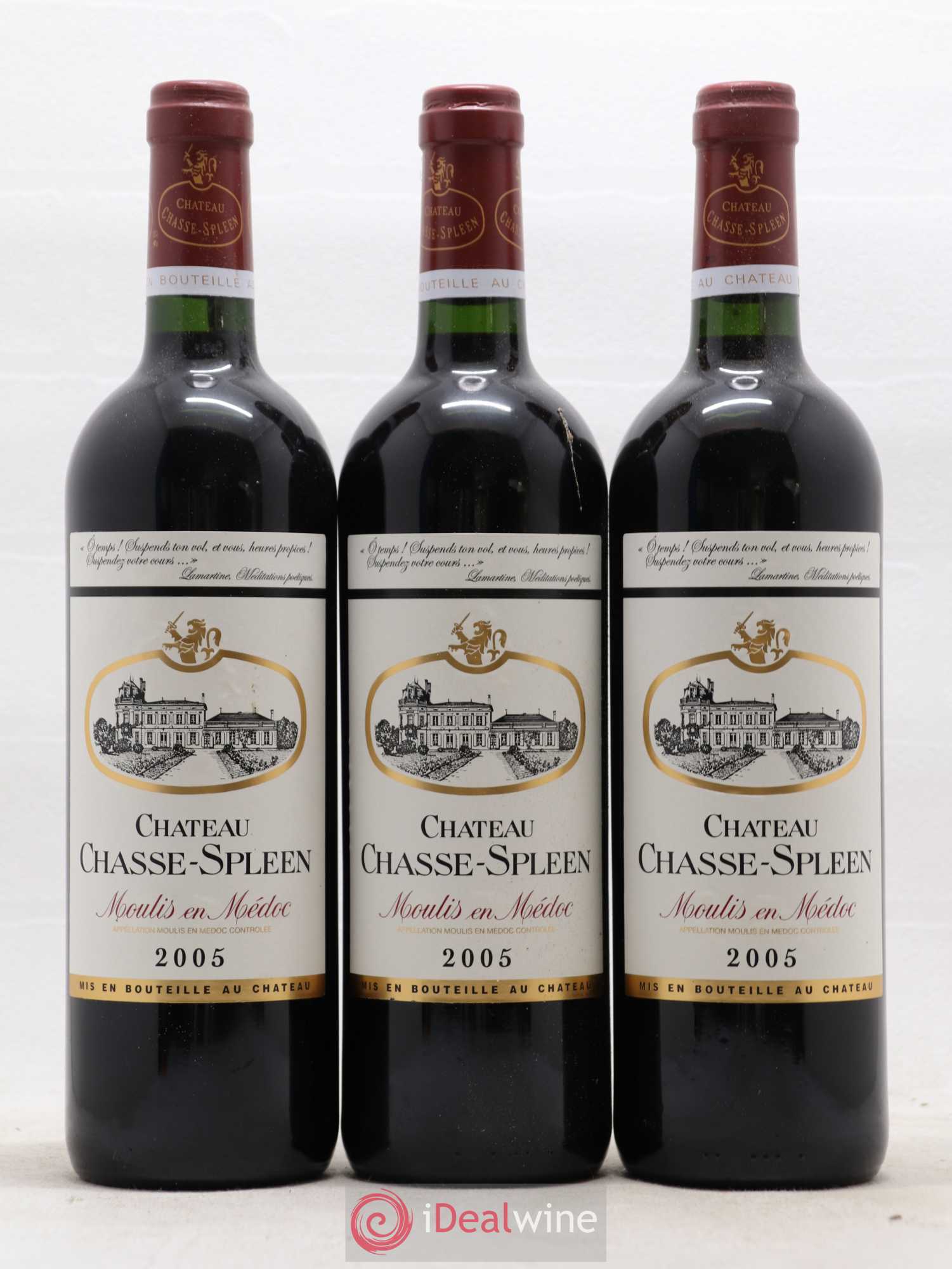 Château Chasse Spleen 2005 - Lot de 12 bouteilles - 1
