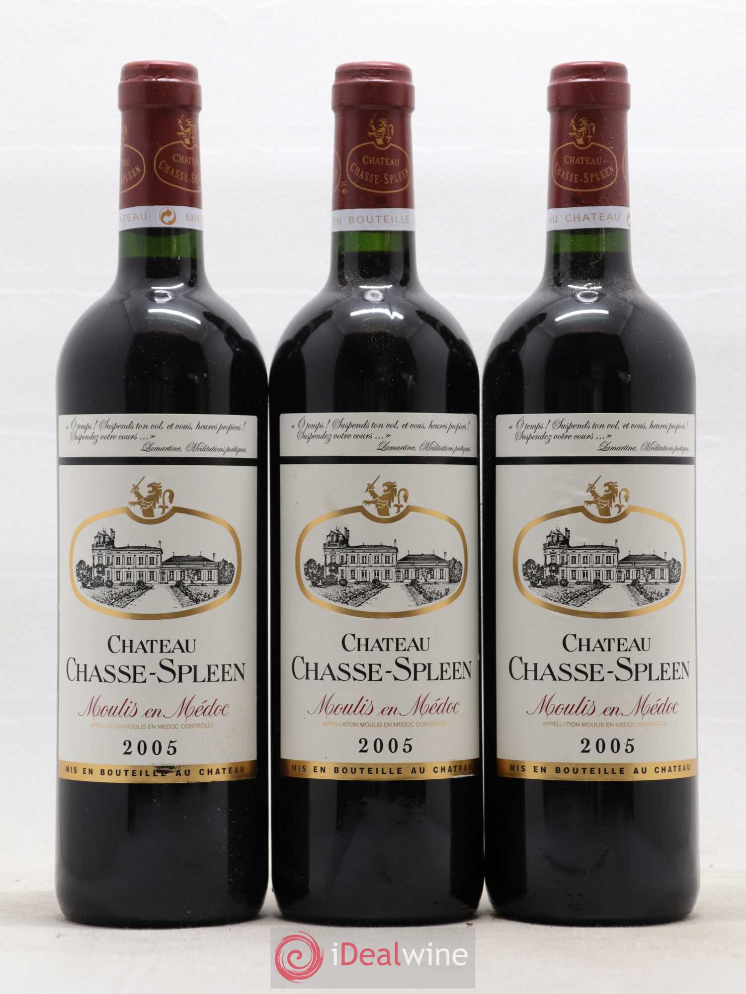 Château Chasse Spleen 2005 - Lot de 12 bouteilles - 3