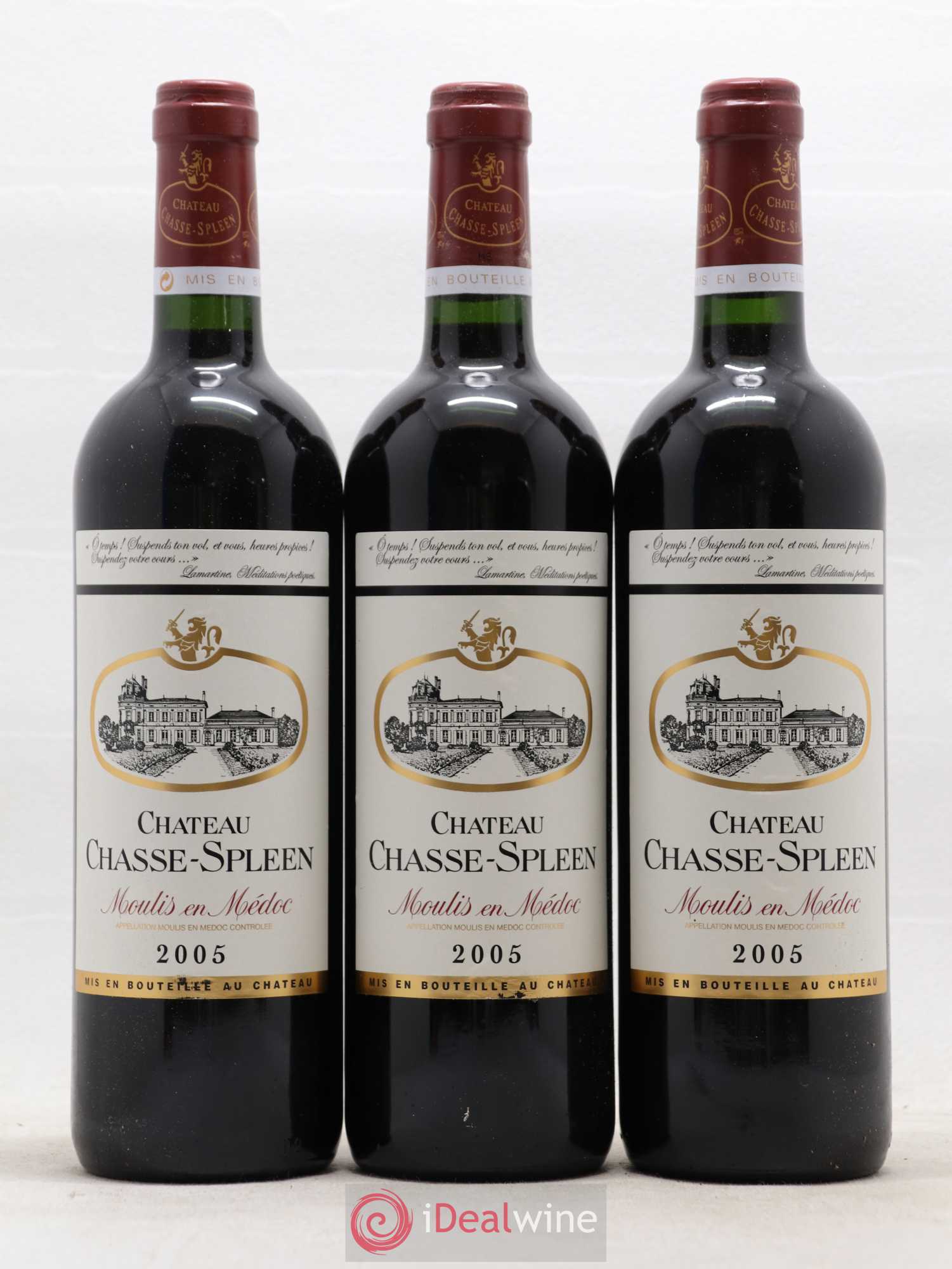 Château Chasse Spleen 2005 - Lot de 12 bouteilles - 4