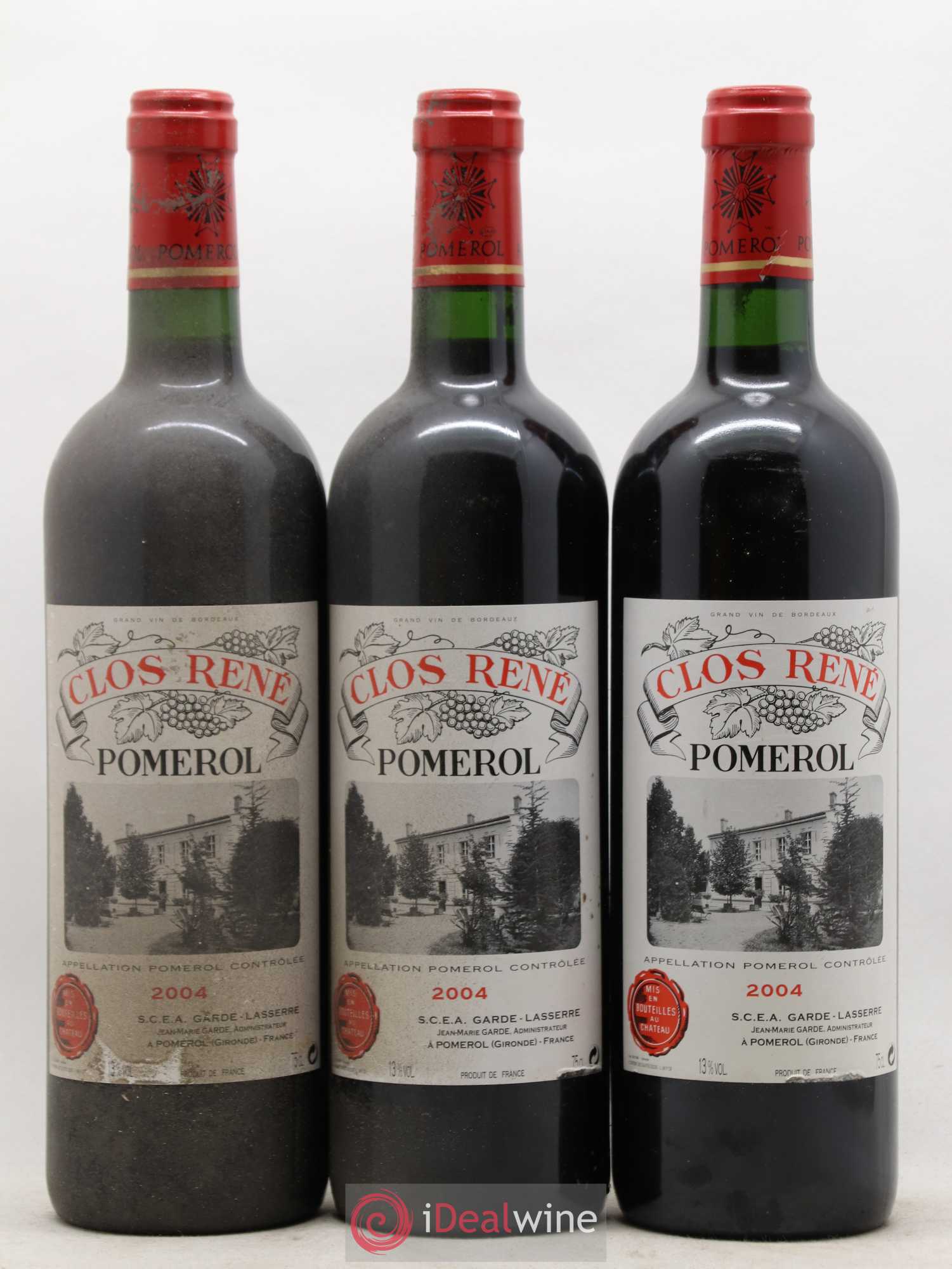 Clos René 2004 - Lotto di 6 bottiglie - 2