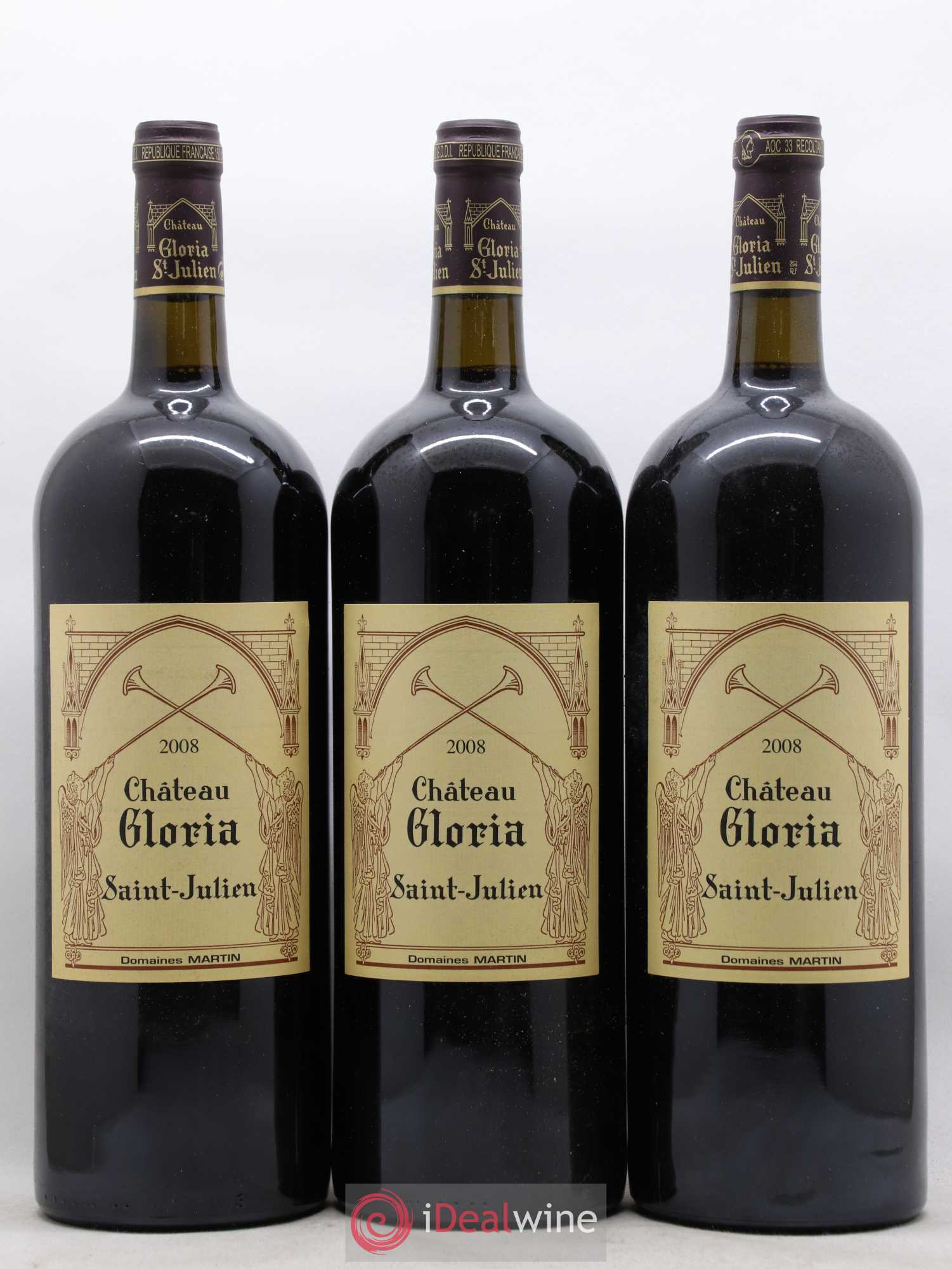Château Gloria 2008 - Lot de 6 magnums - 1