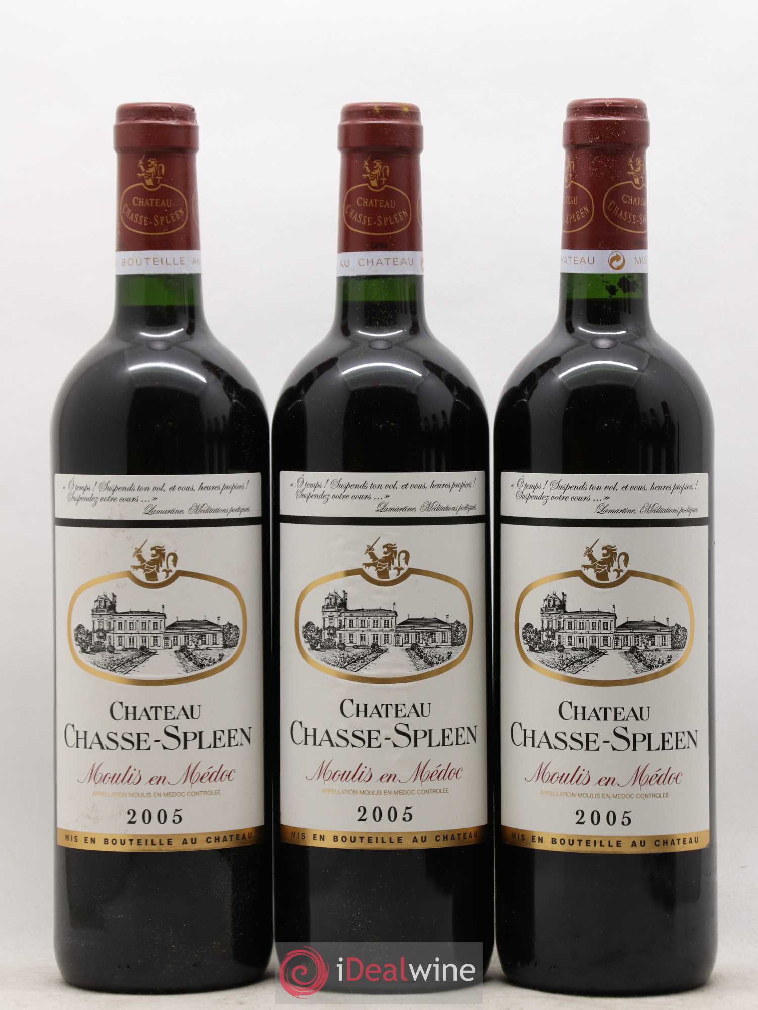 Château Chasse Spleen 2005 - Lot de 6 bouteilles - 1