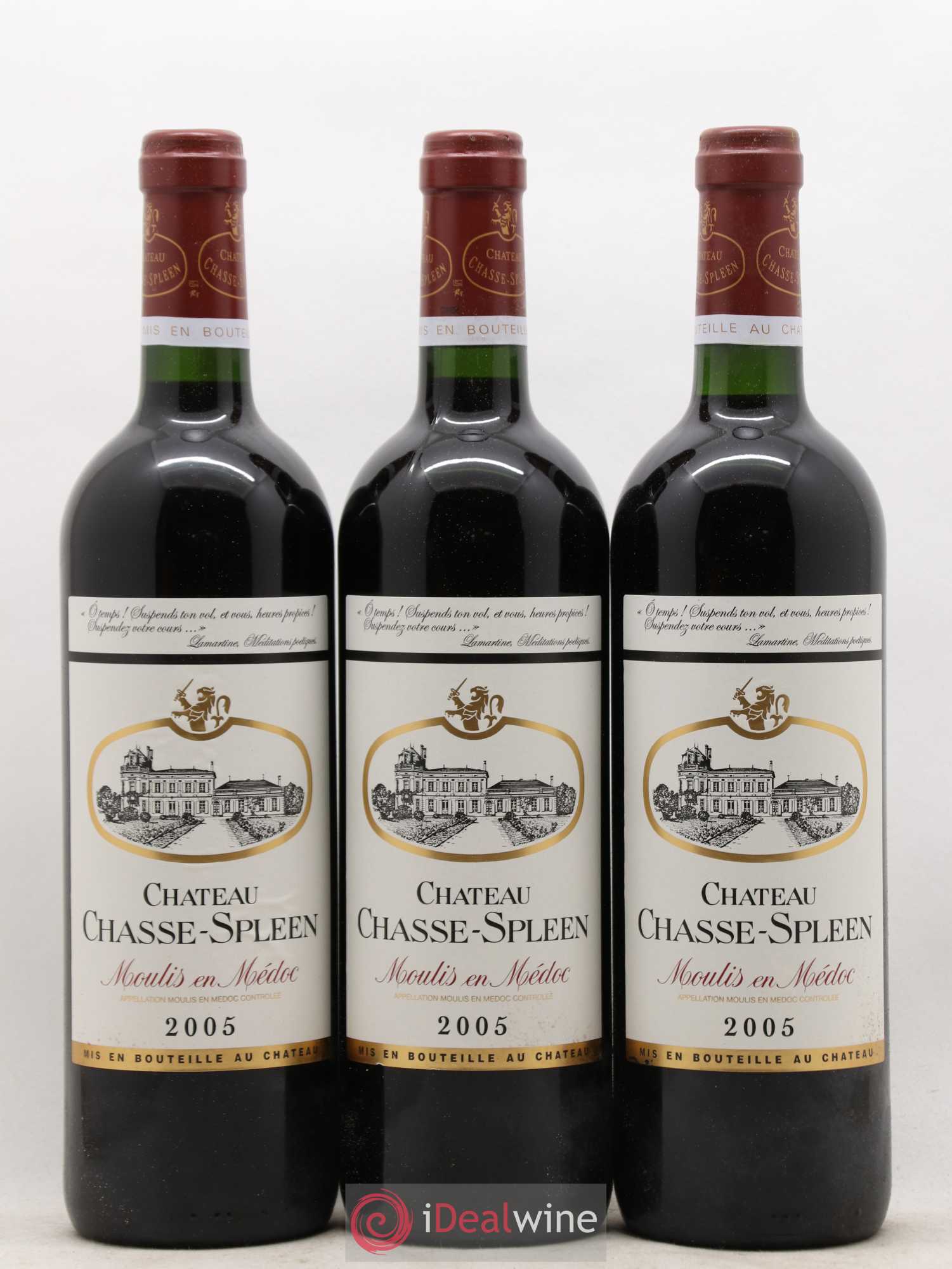 Château Chasse Spleen 2005 - Lot de 6 bouteilles - 2