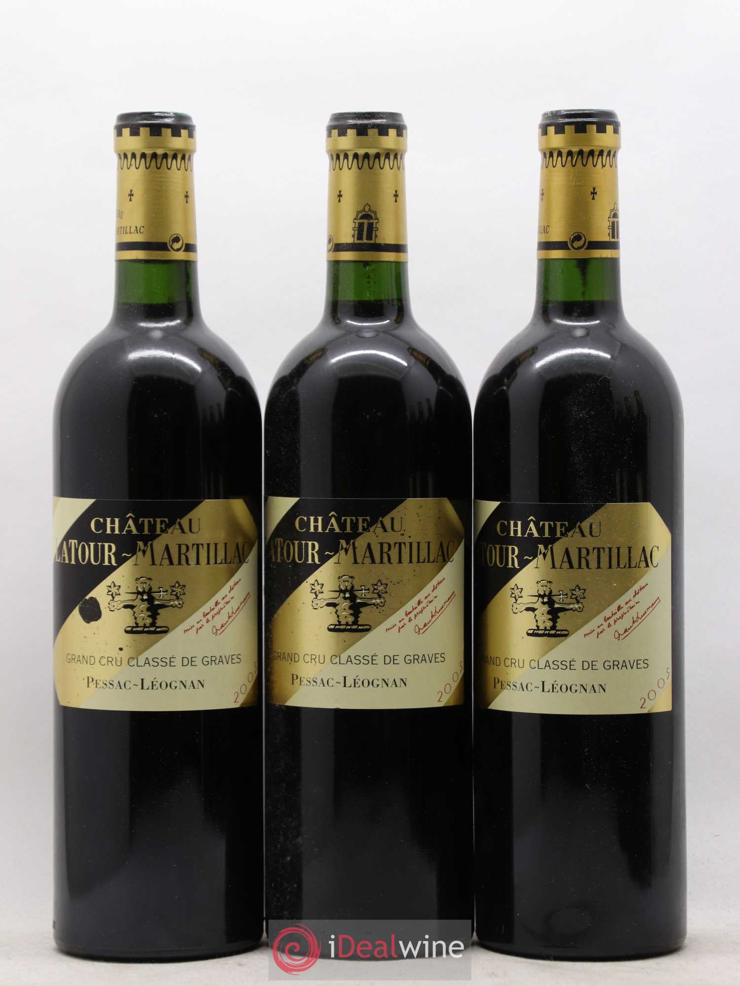 Château Latour-Martillac Cru Classé de Graves 2005 - Lot de 6 bouteilles - 1