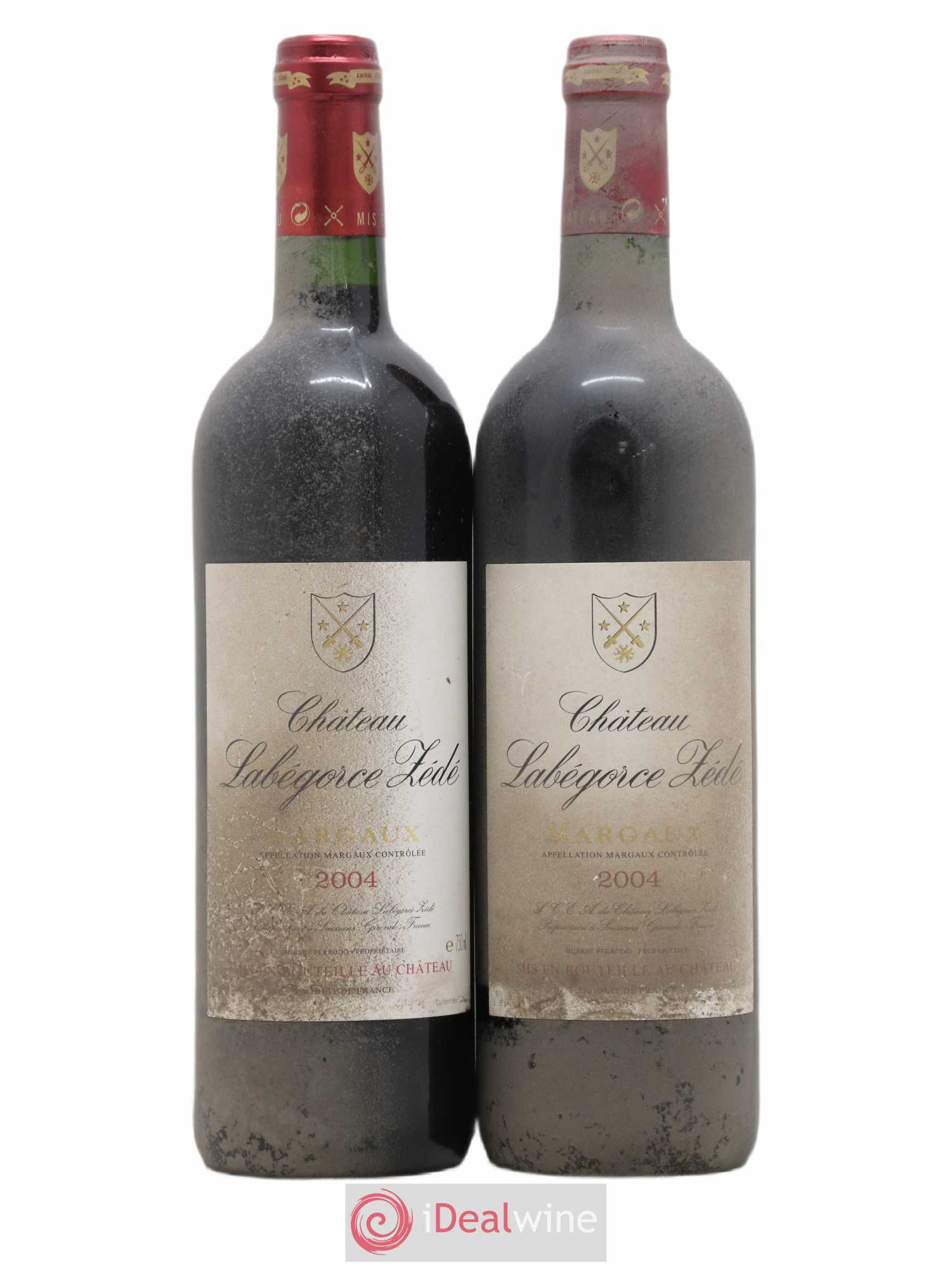 Château Labegorce Zédé Cru Bourgeois 2004 - Lot de 2 bouteilles - 0