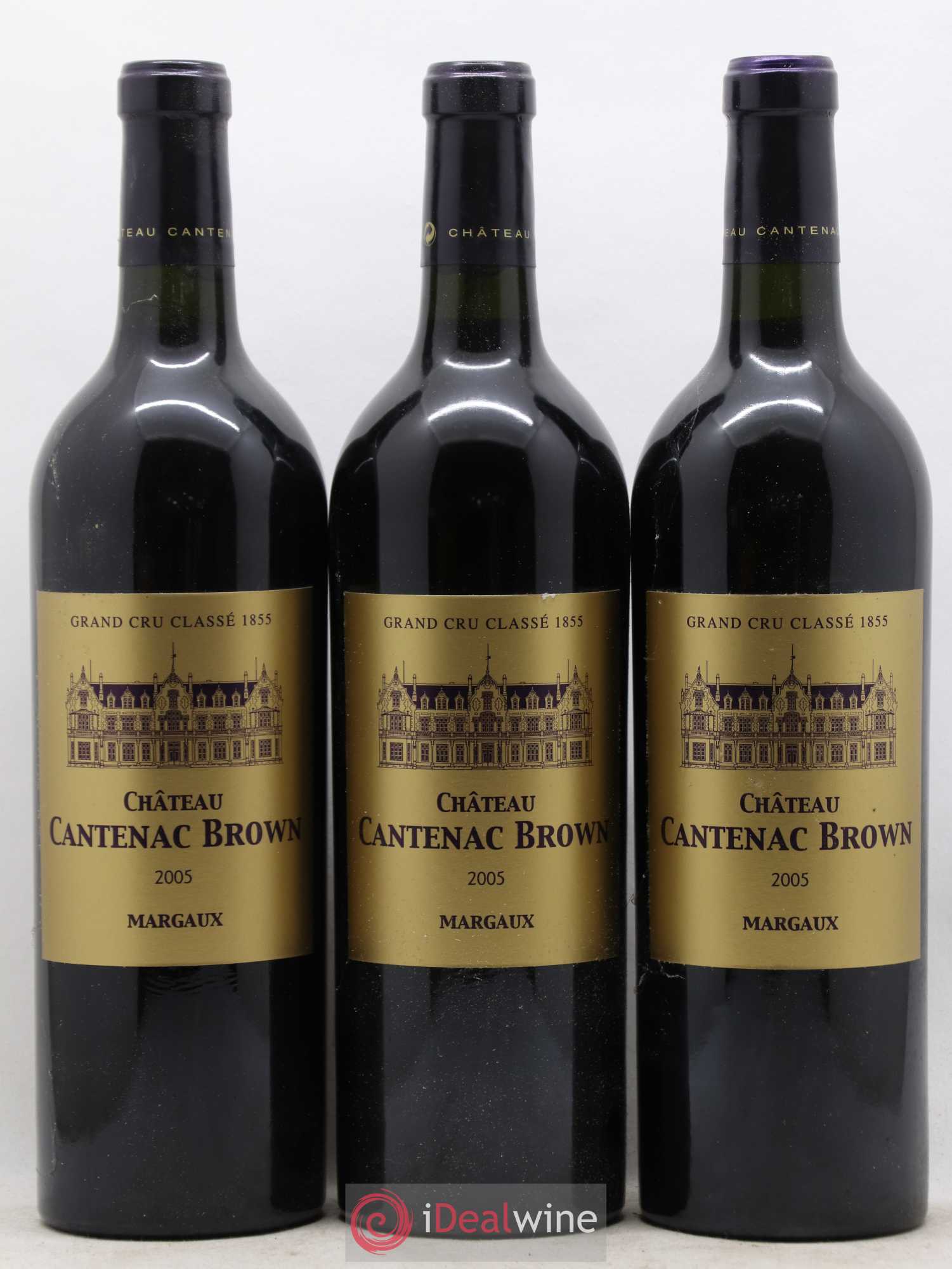 Château Cantenac Brown 3ème Grand Cru Classé 2005 - Lot de 12 bouteilles - 2