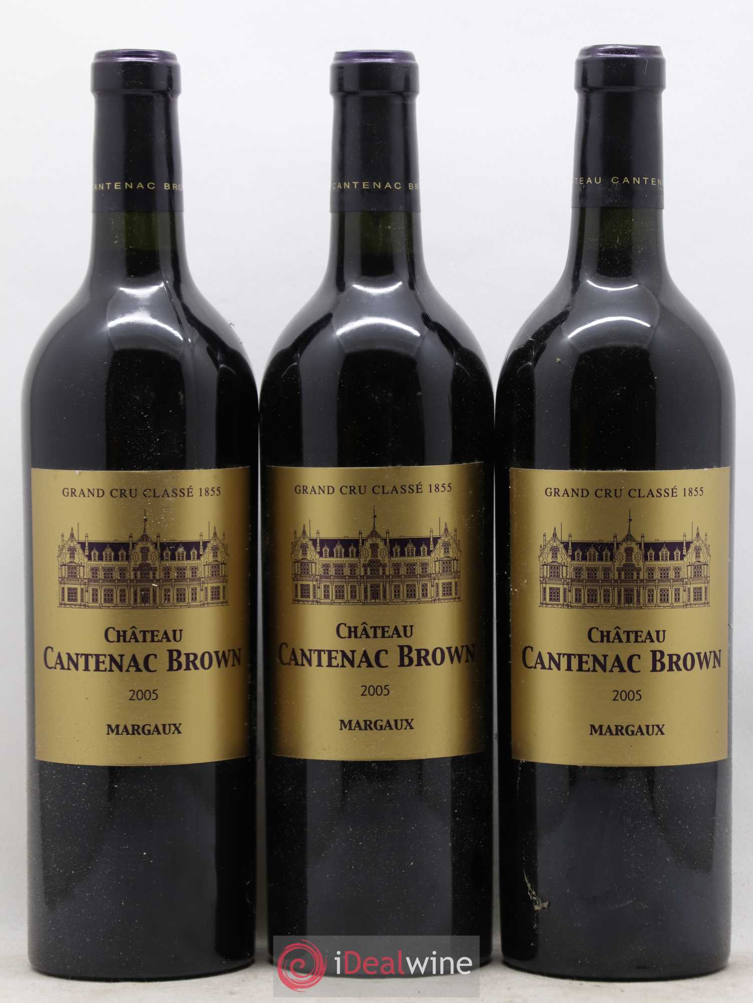 Château Cantenac Brown 3ème Grand Cru Classé 2005 - Lot de 12 bouteilles - 4