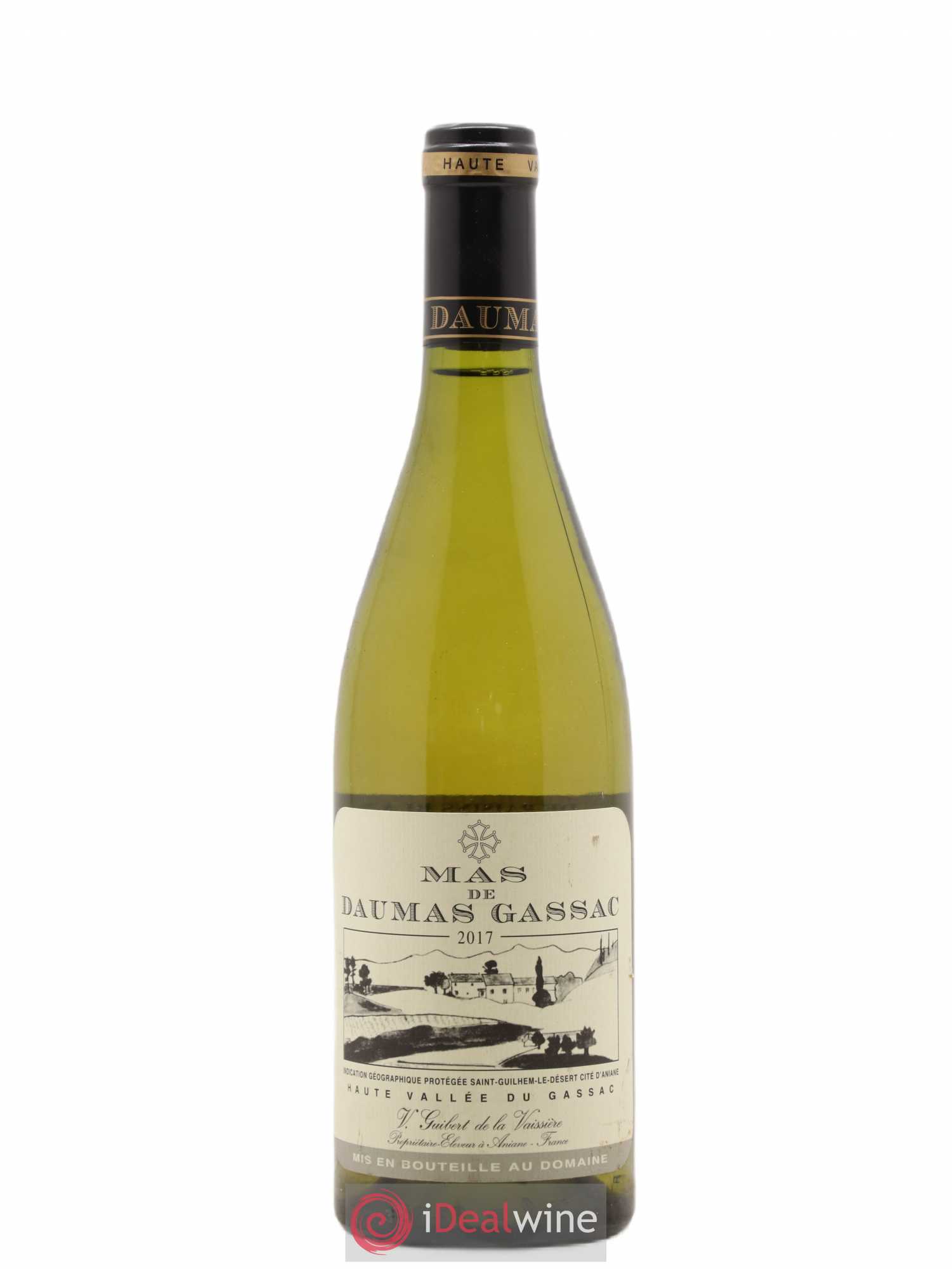 Saint-Guilhem-le-Désert - Cité d'Aniane Mas Daumas Gassac Famille Guibert de La Vaissière 2017 - Lot de 1 bouteille - 0