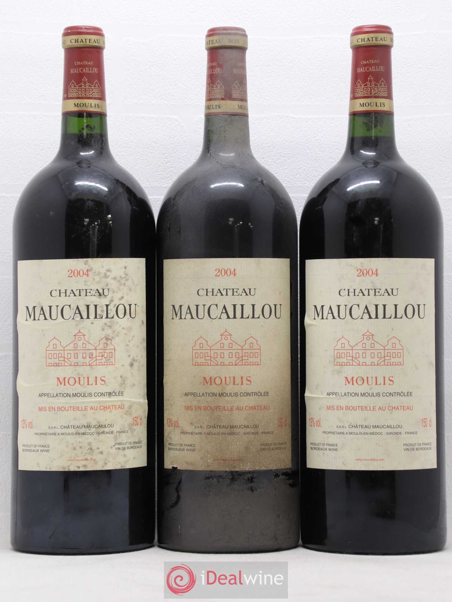 Château Maucaillou 2004 - Lot de 6 magnums - 1