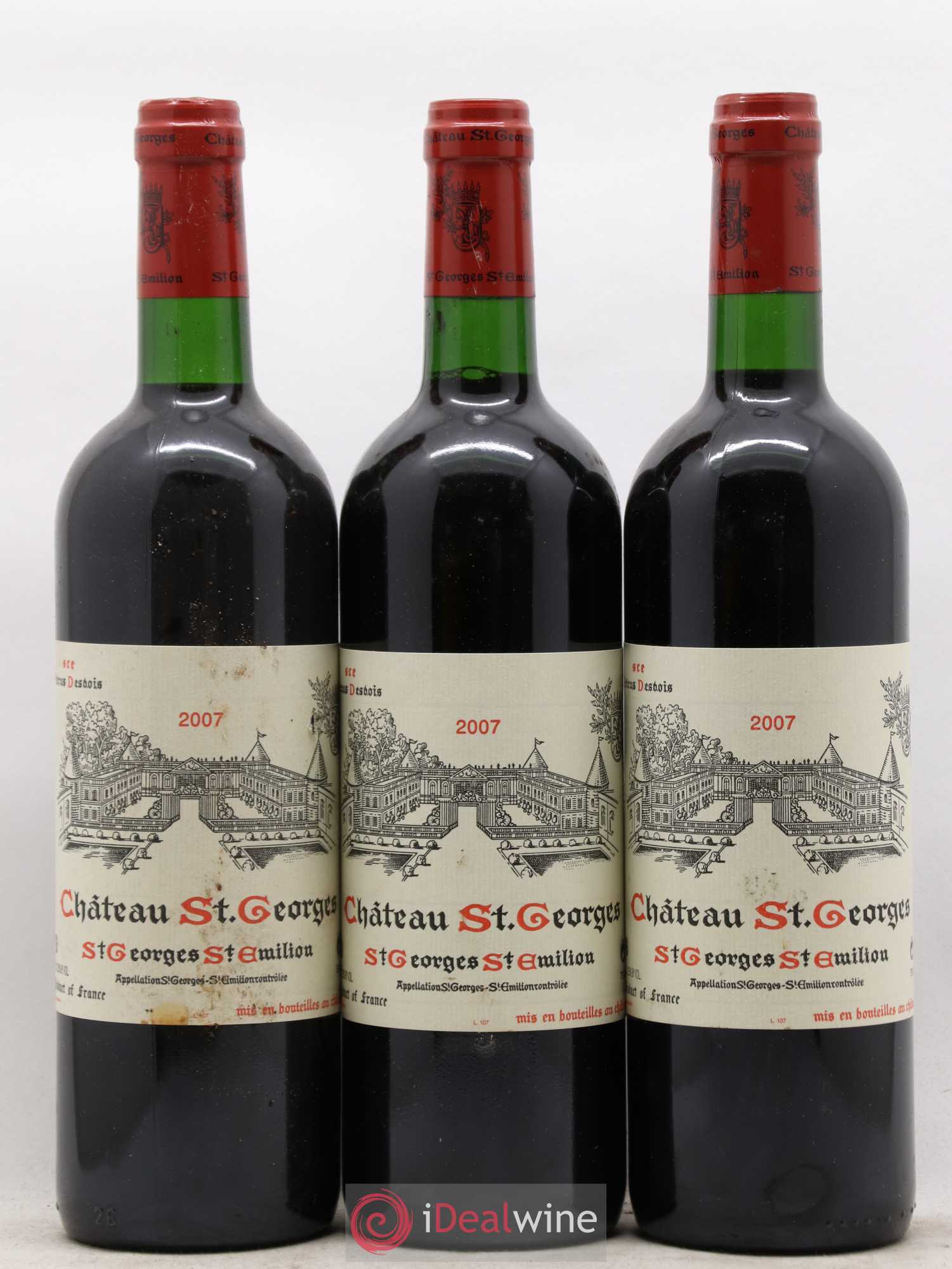 Château Saint-Georges 2007 - Lot de 12 bouteilles - 2