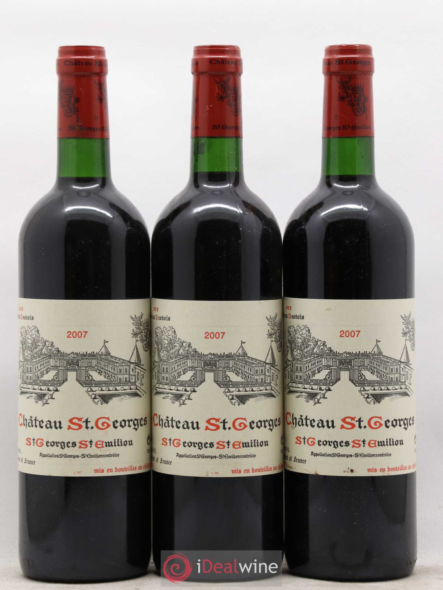 Château Saint-Georges 2007 - Lot de 12 bouteilles - 3