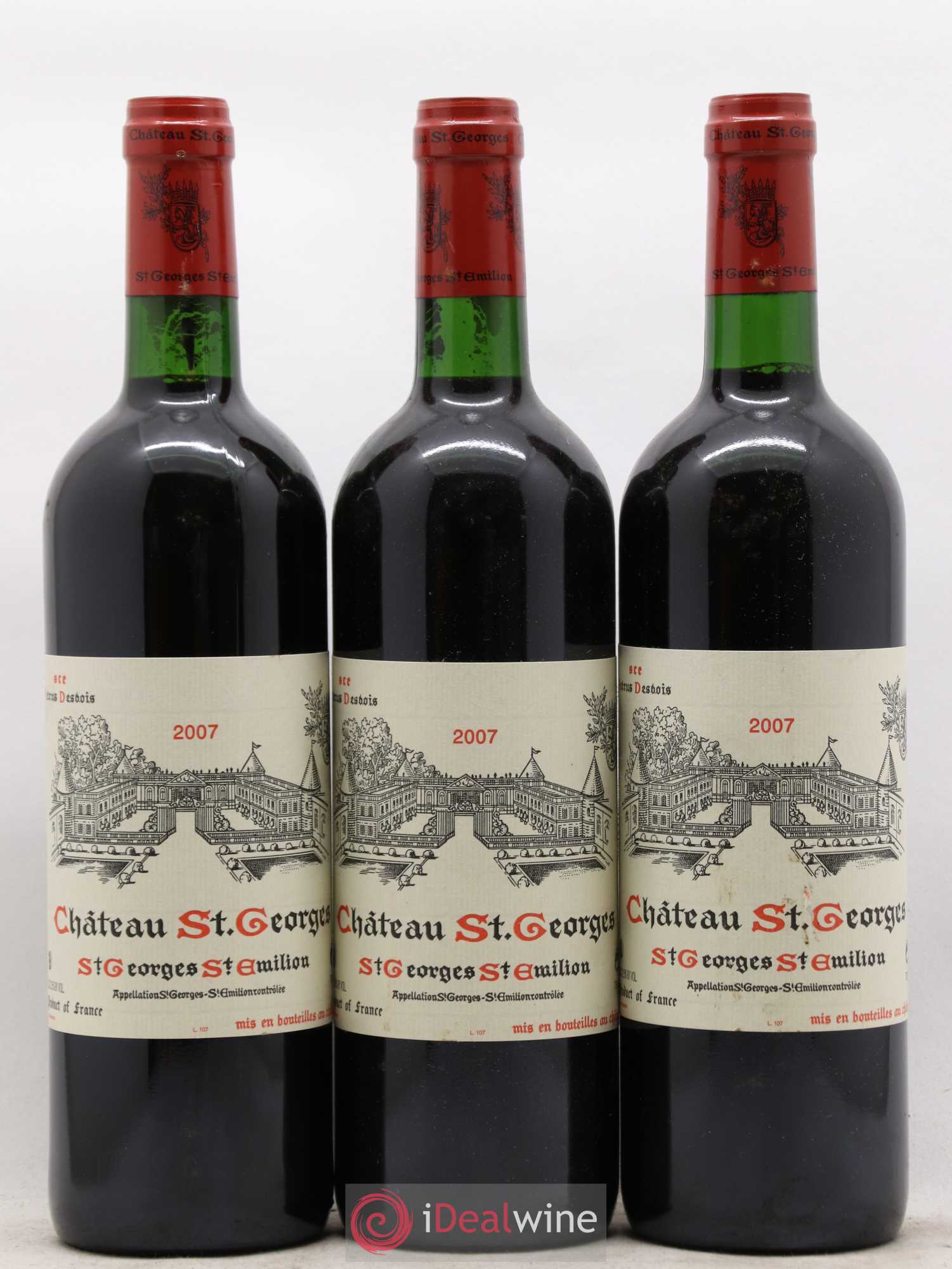 Château Saint-Georges 2007 - Lot de 12 bouteilles - 4
