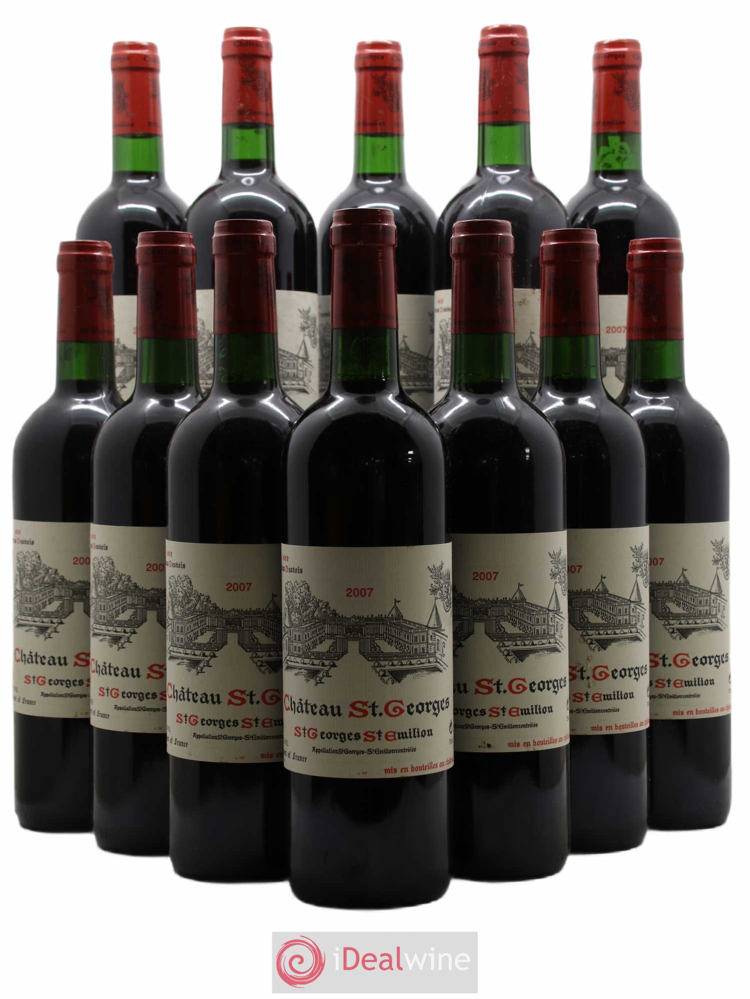 Château Saint-Georges 2007 - Lot de 12 bouteilles - 0