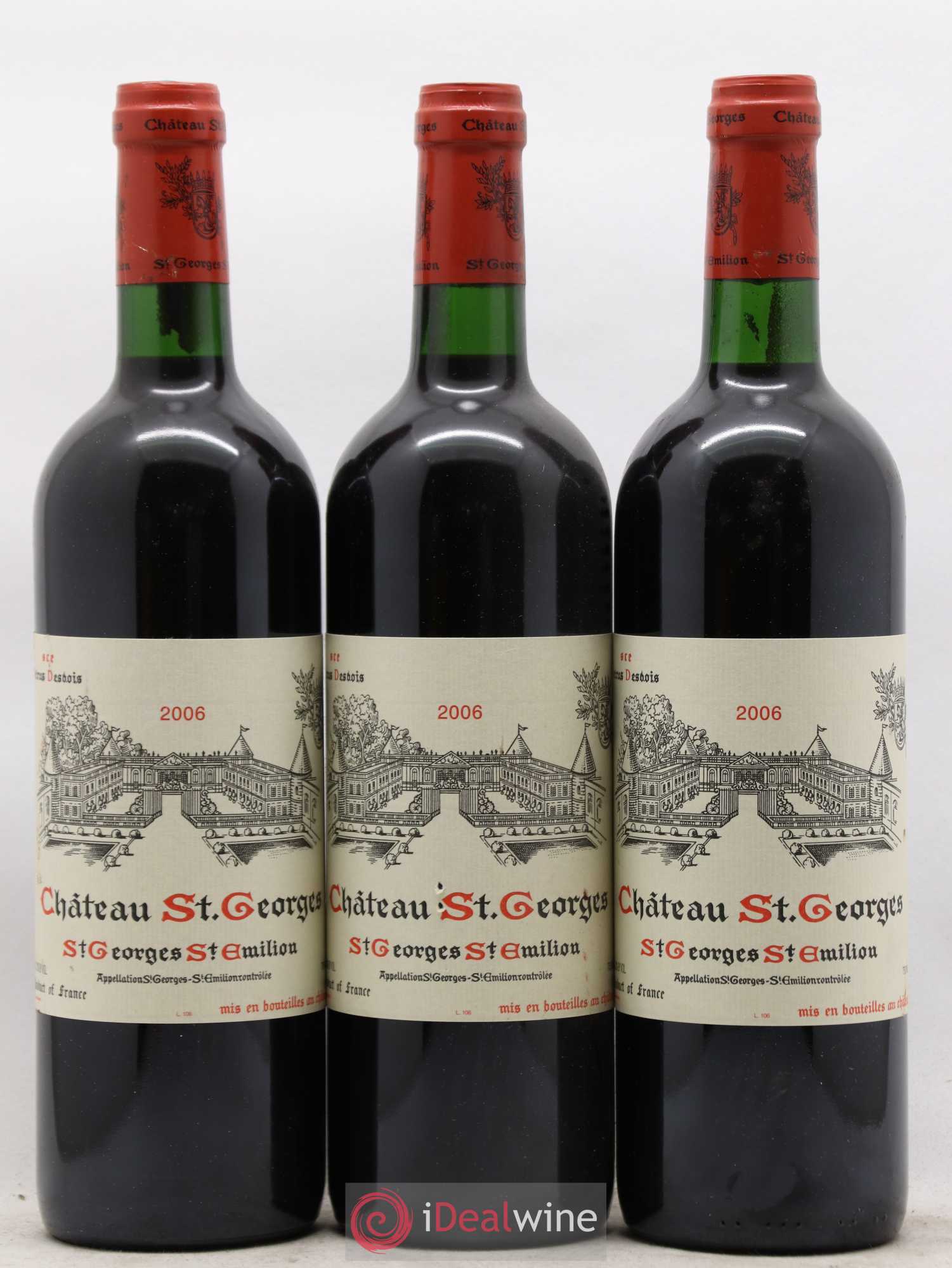 Château Saint-Georges 2006 - Lot de 12 bouteilles - 1