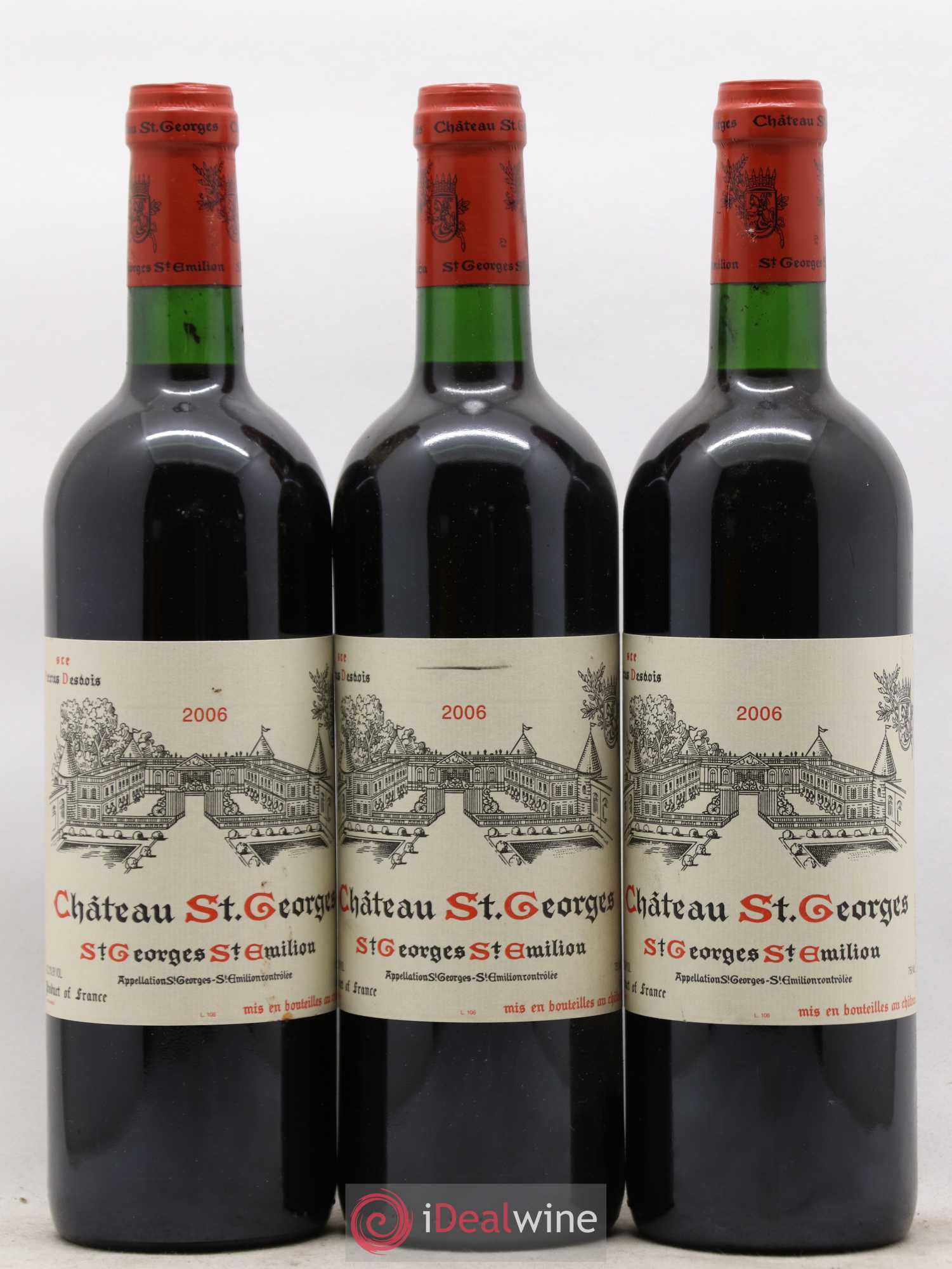 Château Saint-Georges 2006 - Lot de 12 bouteilles - 2