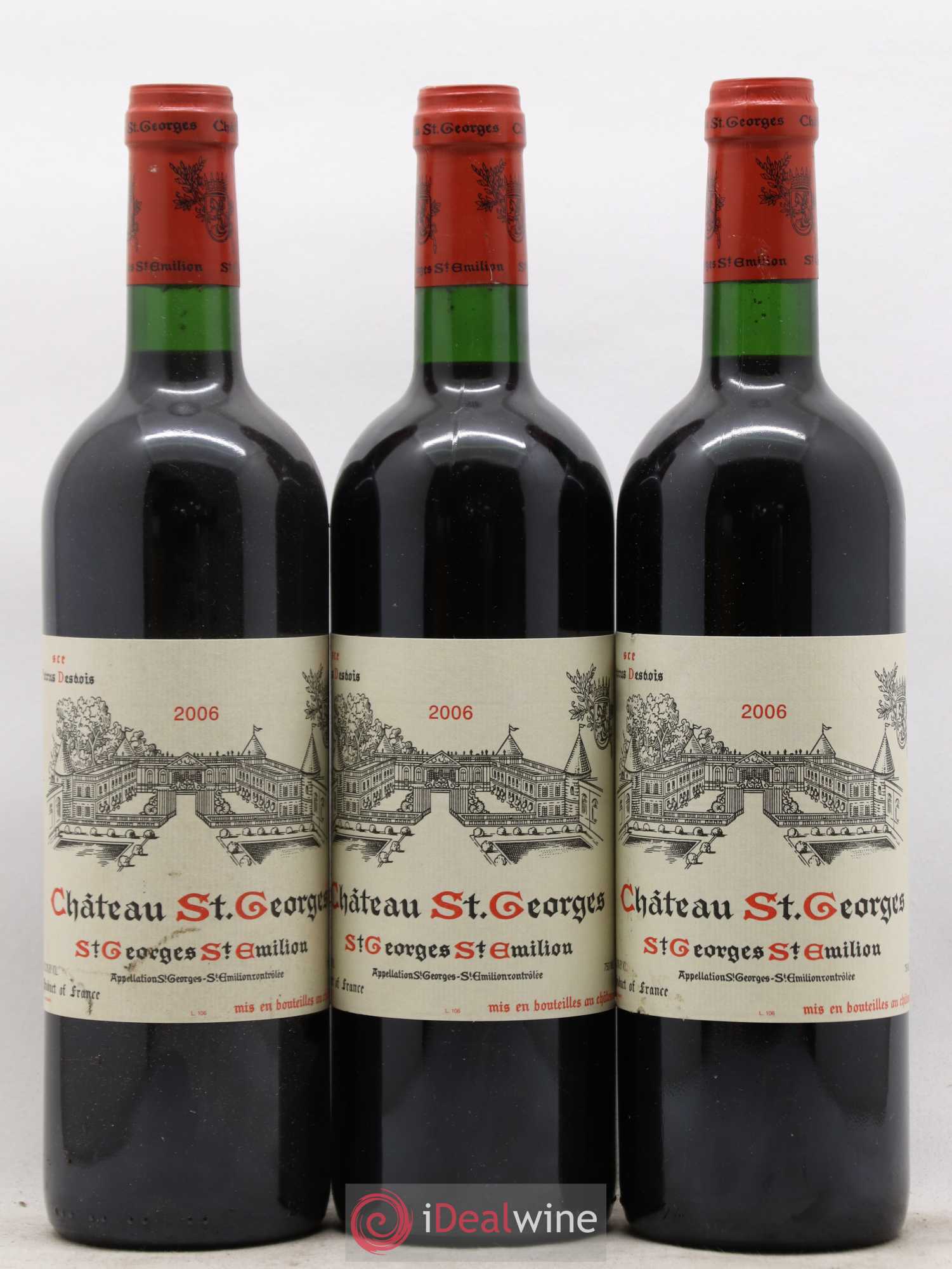 Château Saint-Georges 2006 - Lot de 12 bouteilles - 3