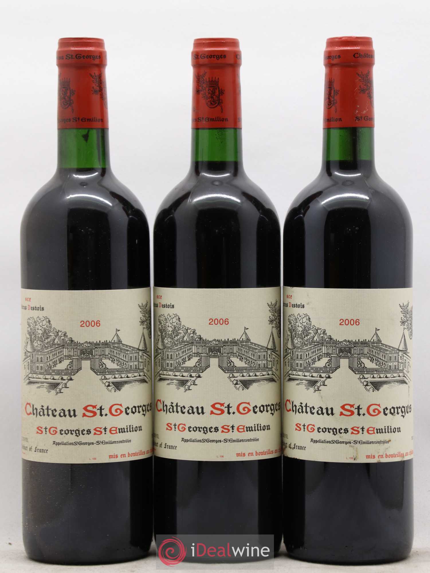 Château Saint-Georges 2006 - Lot de 12 bouteilles - 4