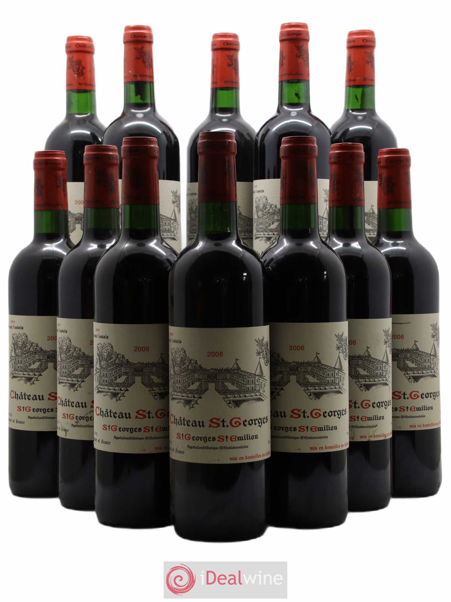 Château Saint-Georges 2006 - Lot de 12 bouteilles - 0