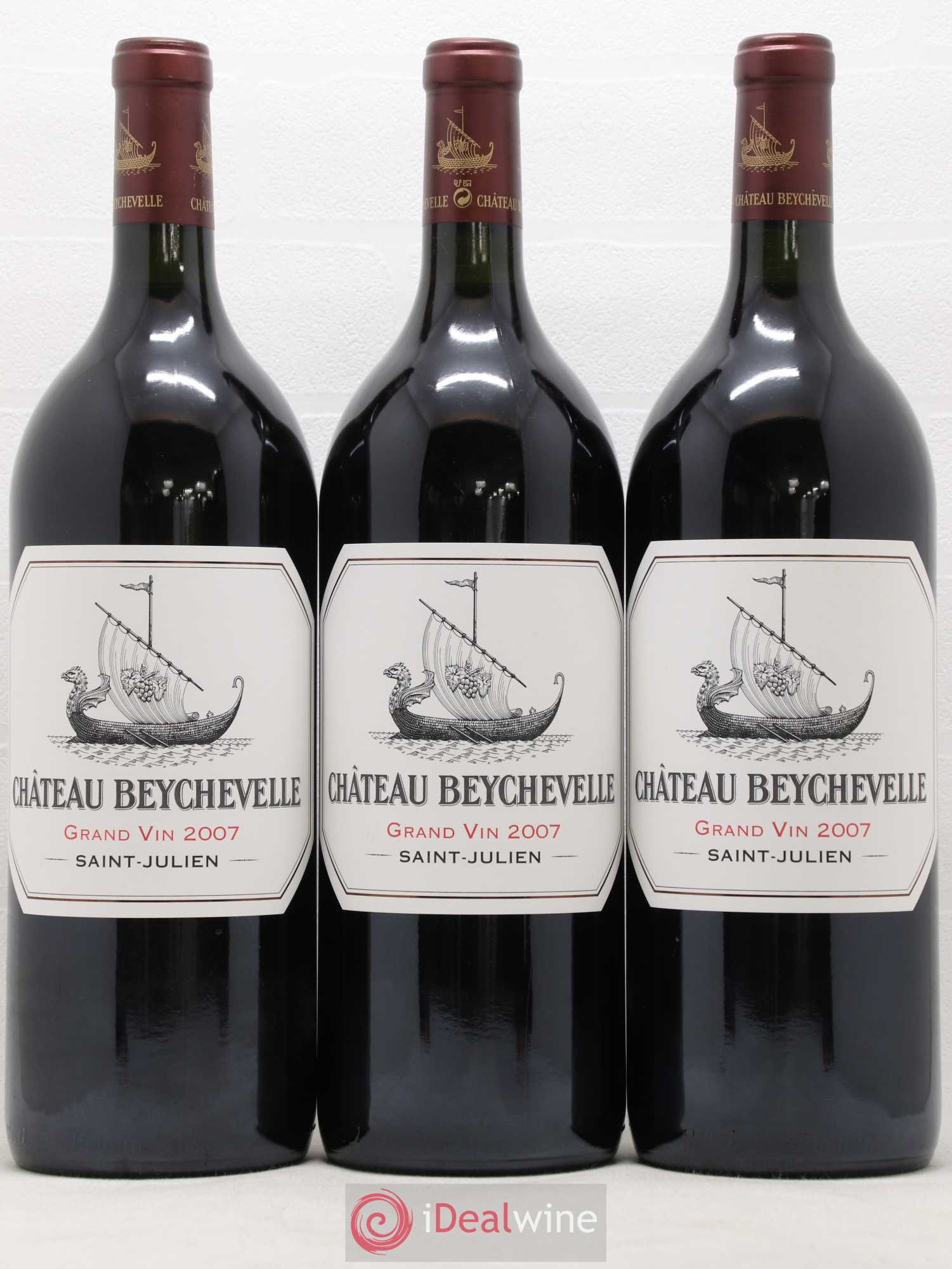 Château Beychevelle 4ème Grand Cru Classé 2007 - Lot de 6 magnums - 2