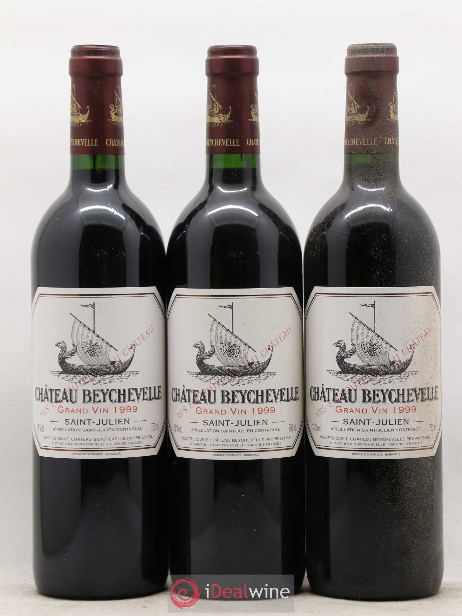Château Beychevelle 4ème Grand Cru Classé 1999 - Lot de 12 bouteilles - 2