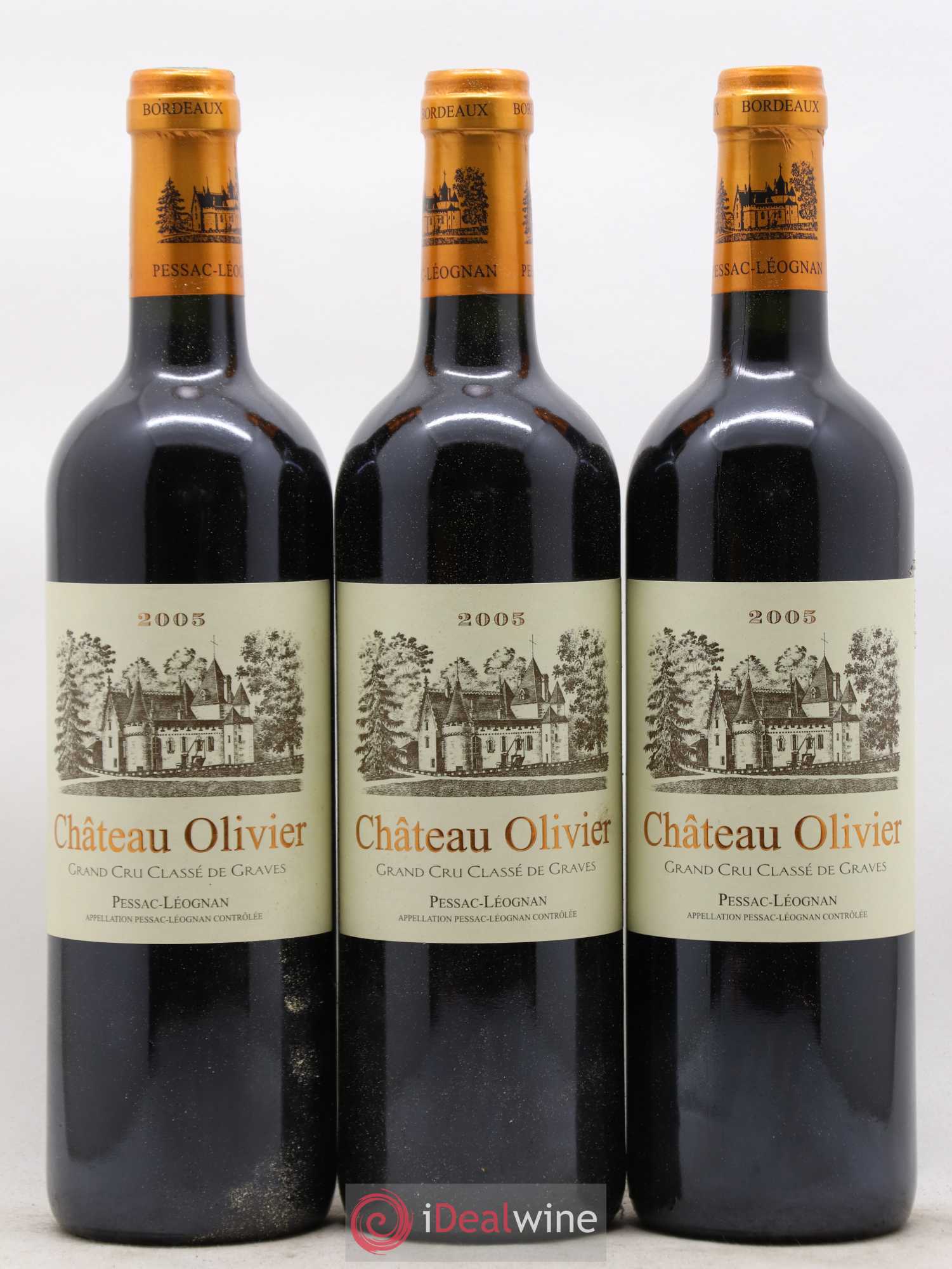 Château Olivier Cru Classé de Graves 2005 - Lot de 12 bouteilles - 3