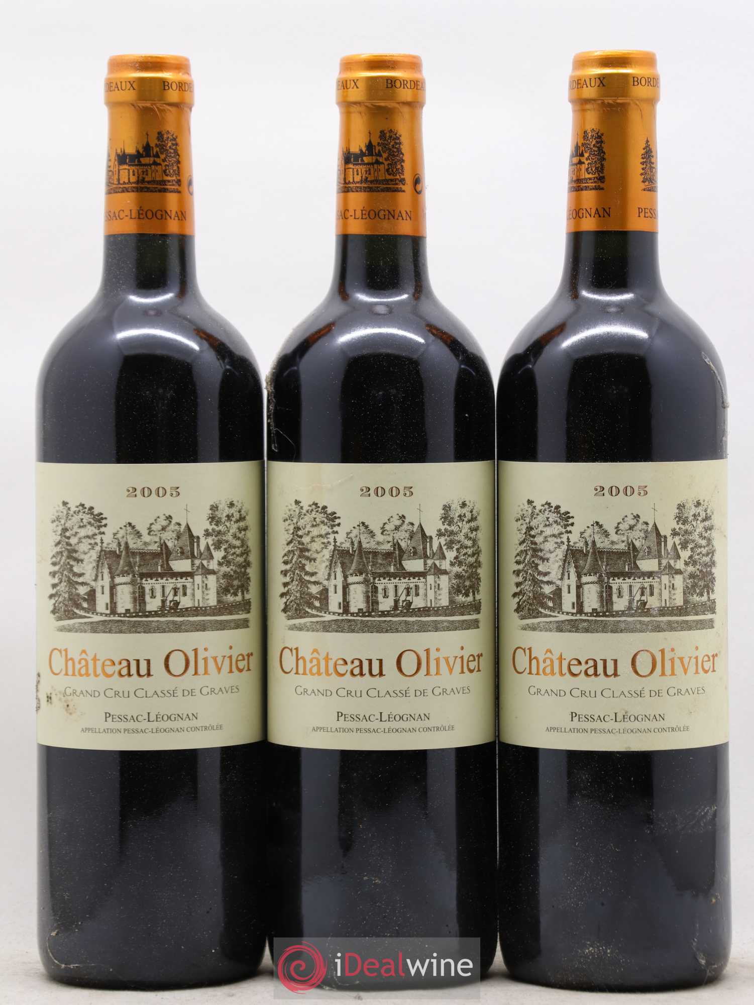 Château Olivier Cru Classé de Graves 2005 - Lot de 12 bouteilles - 4