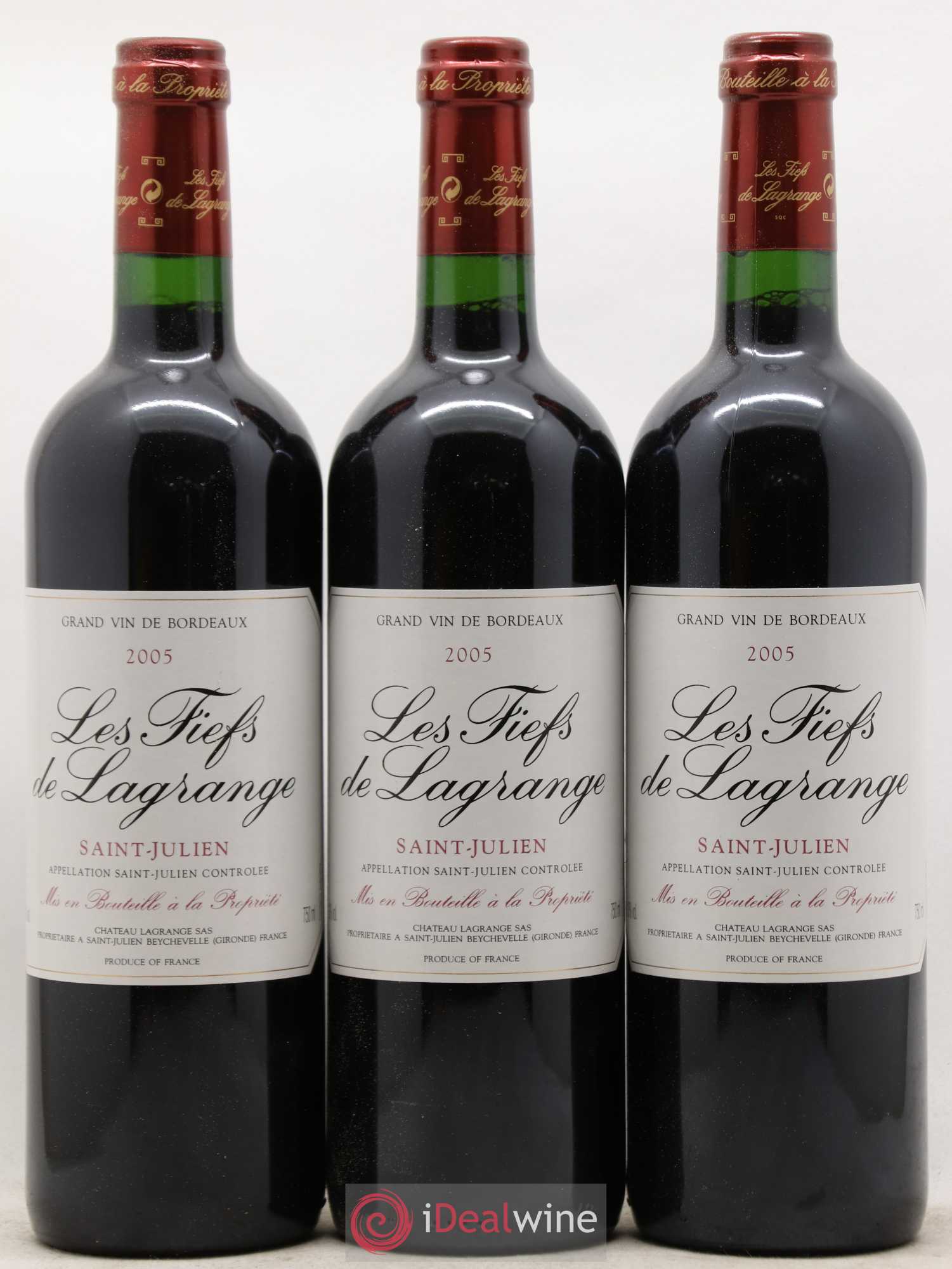 Les Fiefs de Lagrange Second Vin 2005 - Lot de 12 bouteilles - 2