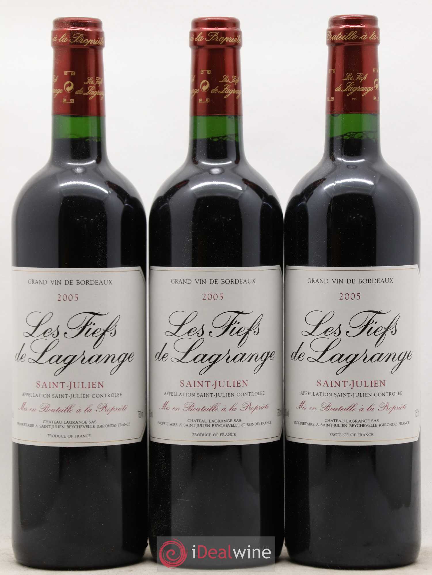 Les Fiefs de Lagrange Second Vin 2005 - Lot de 12 bouteilles - 3