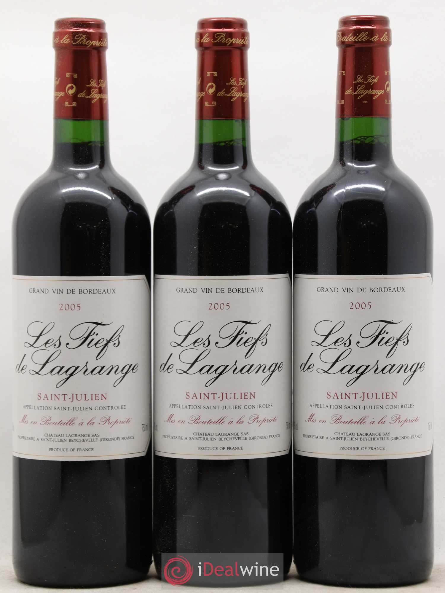 Les Fiefs de Lagrange Second Vin 2005 - Lot de 12 bouteilles - 4
