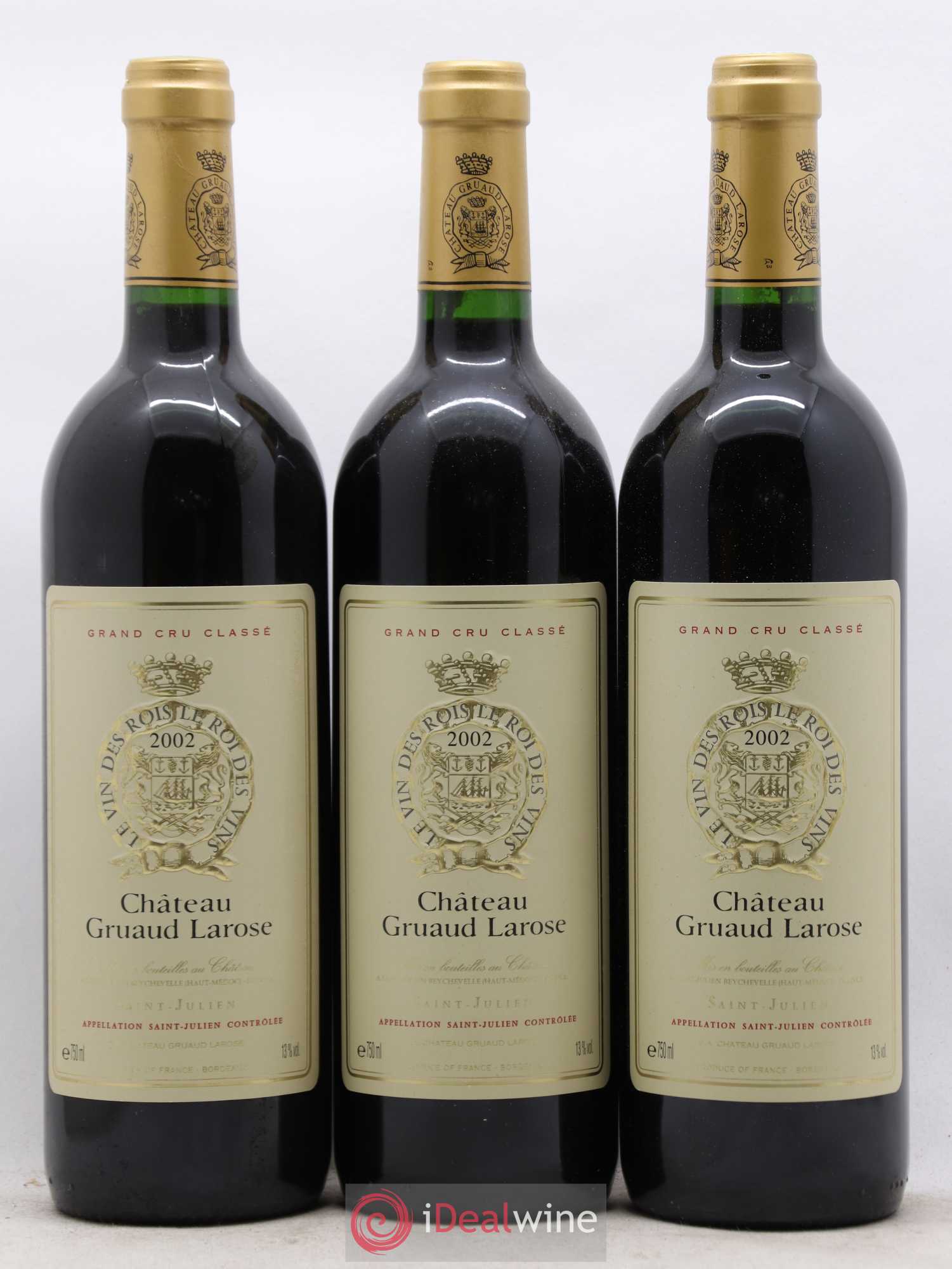 Château Gruaud Larose 2ème Grand Cru Classé 2002 - Lot de 12 bouteilles - 2