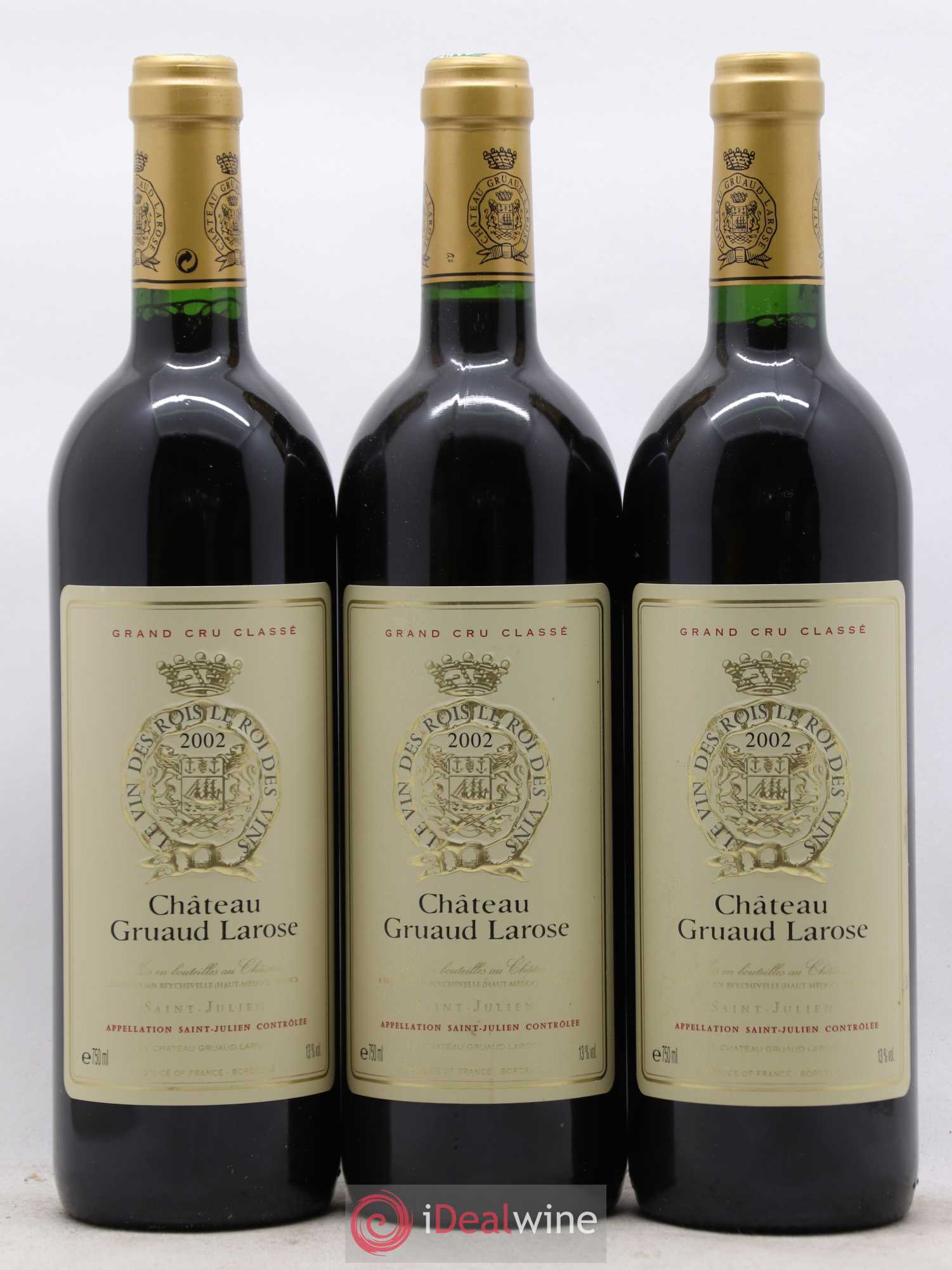 Château Gruaud Larose 2ème Grand Cru Classé 2002 - Lot de 12 bouteilles - 3