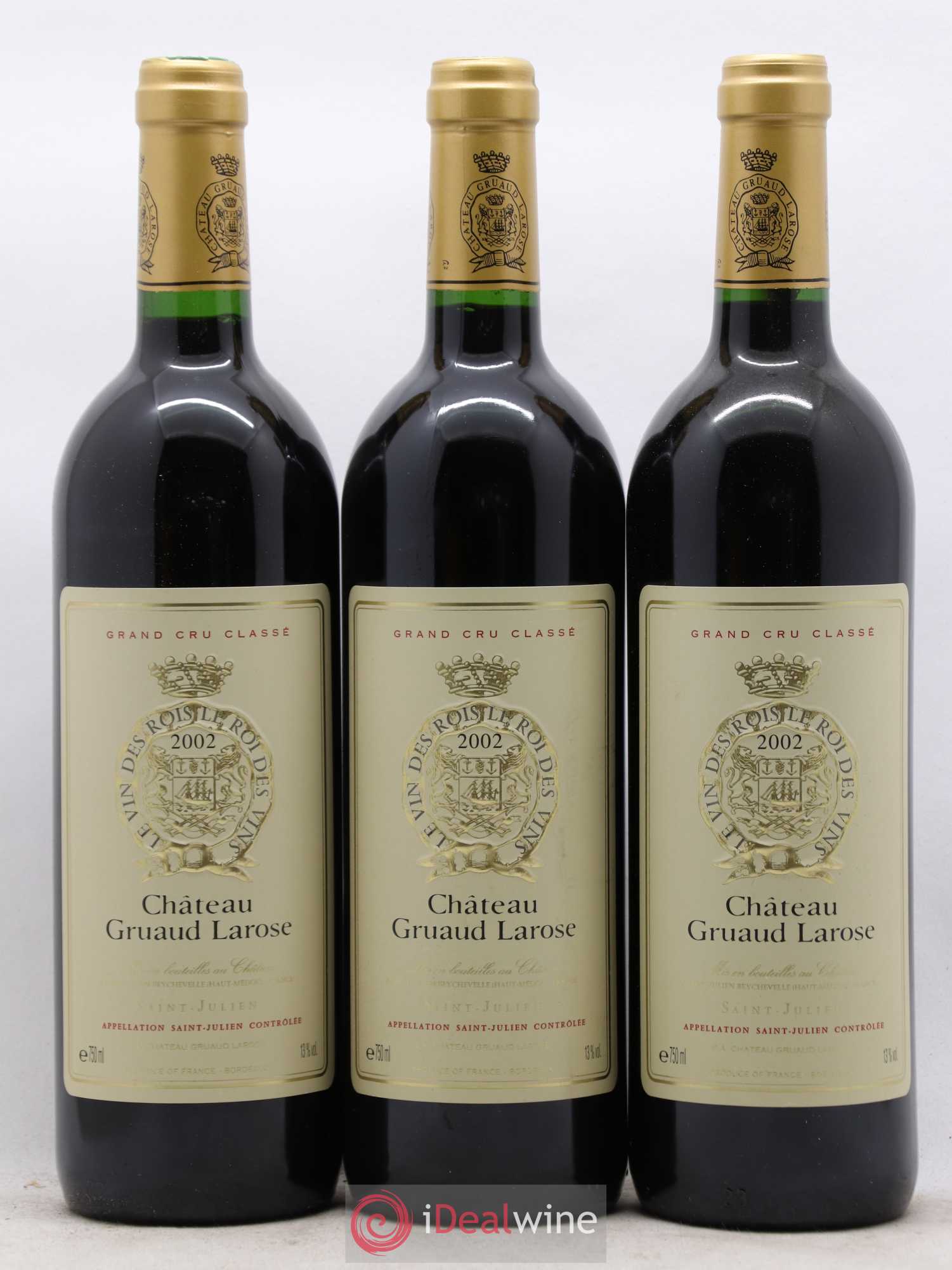 Château Gruaud Larose 2ème Grand Cru Classé 2002 - Lot de 12 bouteilles - 4