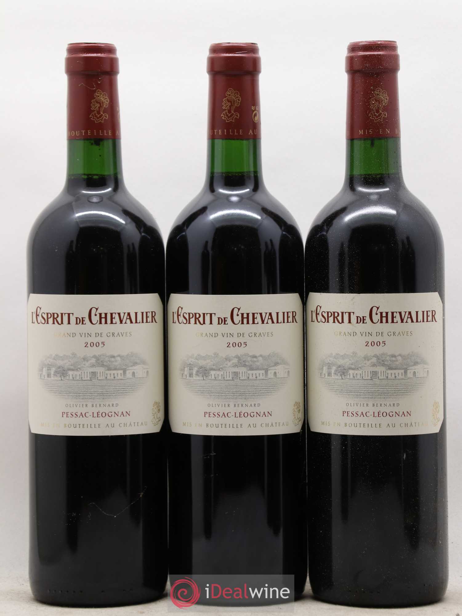 Esprit de Chevalier Second Vin 2005 - Lot de 6 bouteilles - 1